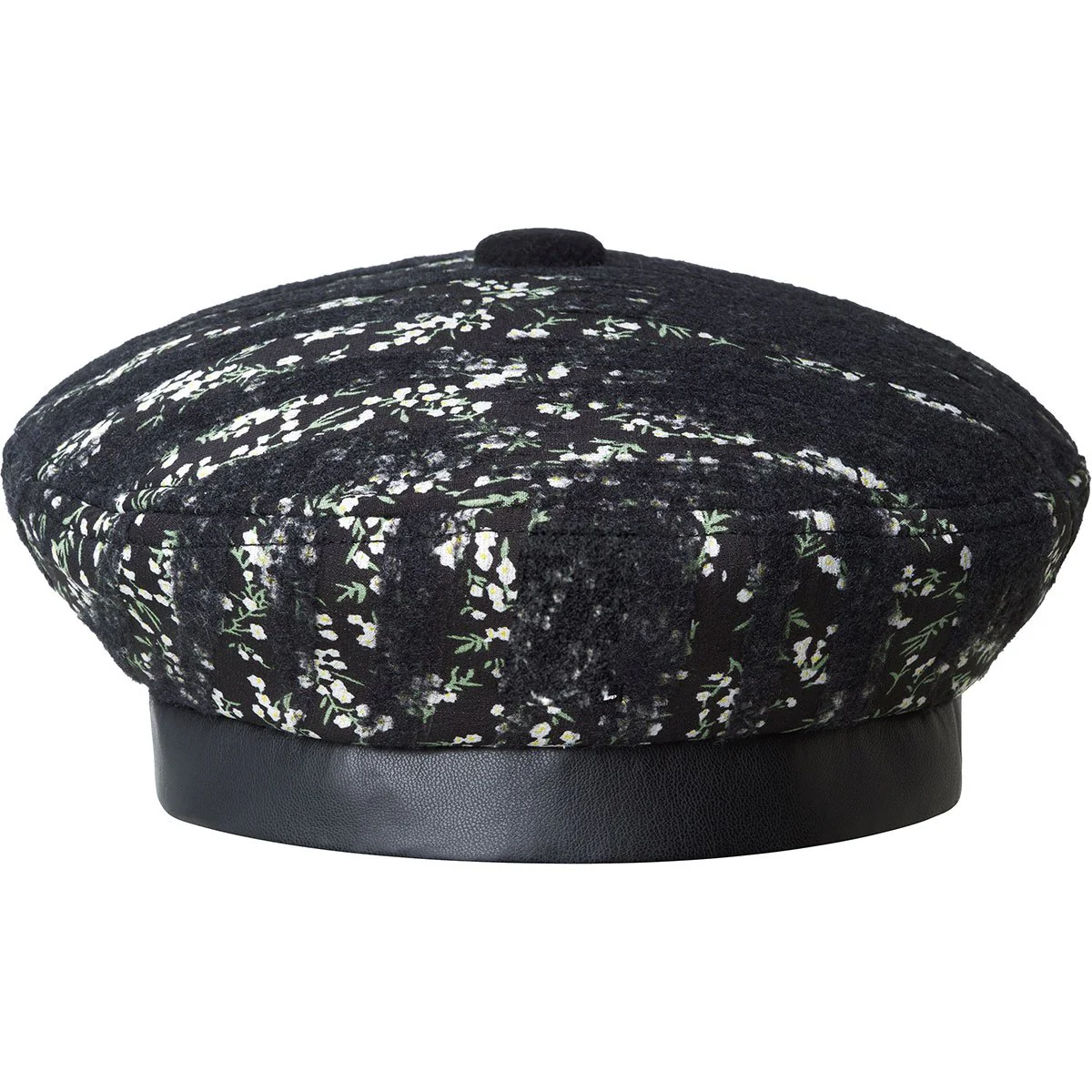 Needlepunch Floral Beret
