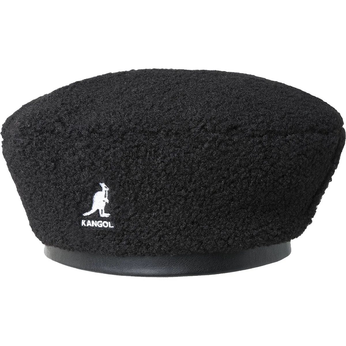Nylon Plush Reversible Beret