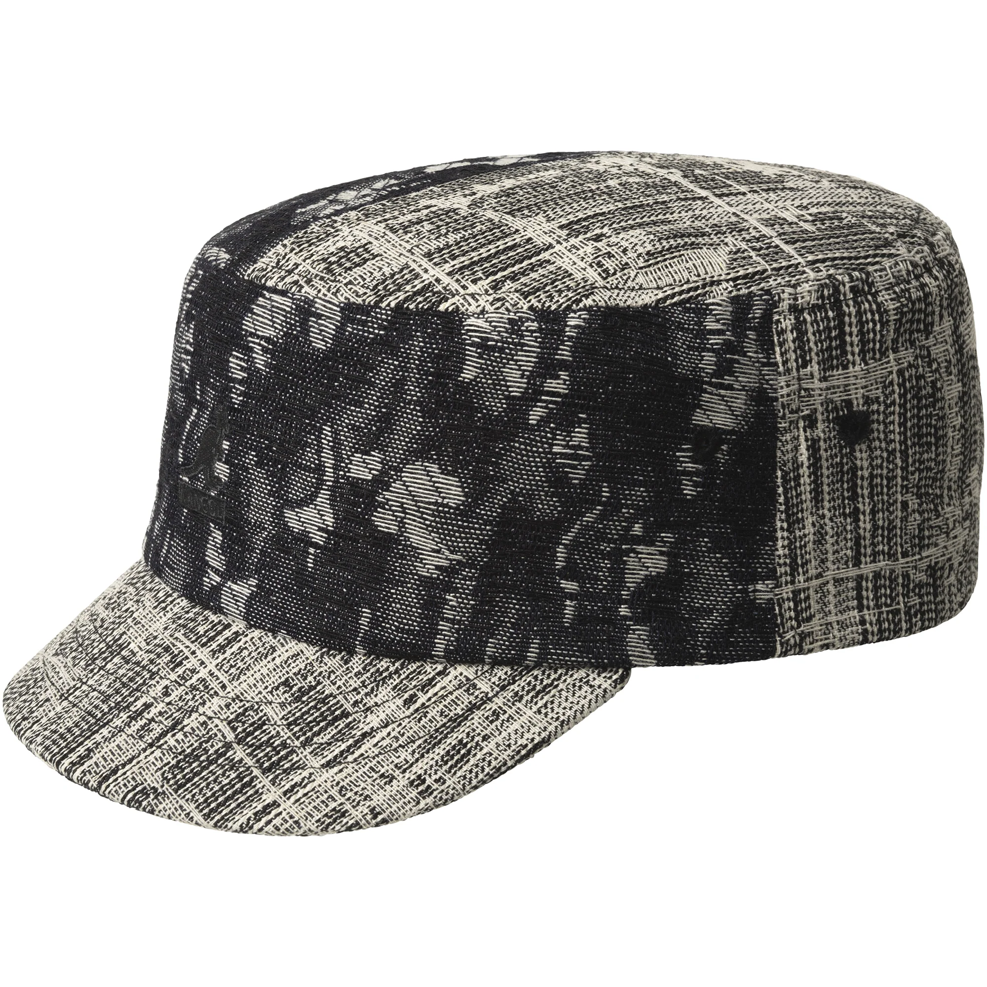 Denim Mashup Army Cap