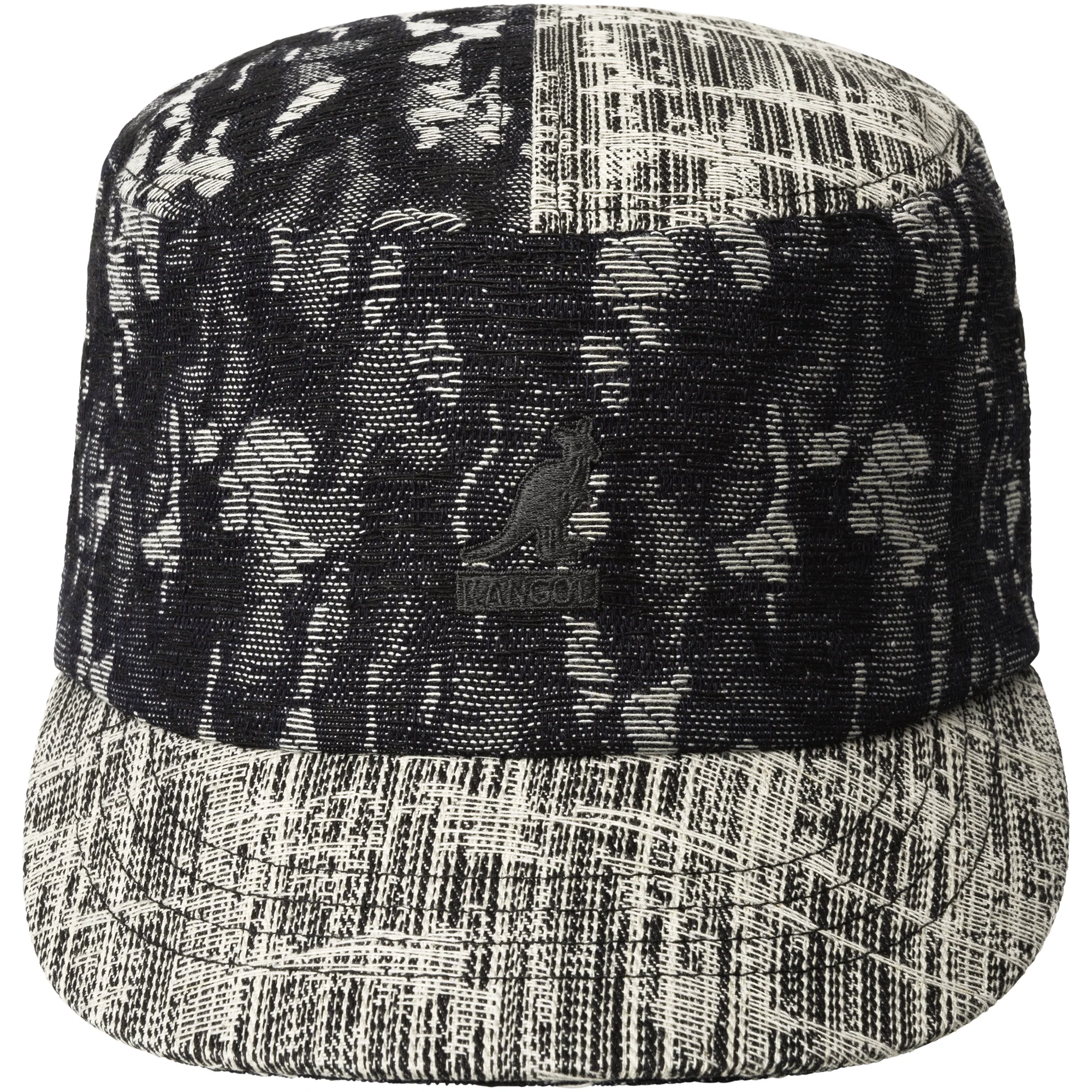 Denim Mashup Army Cap