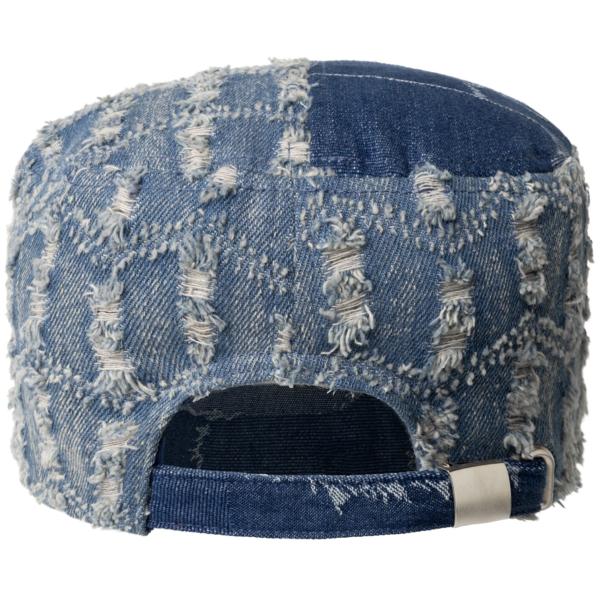 Denim Mashup Army Cap