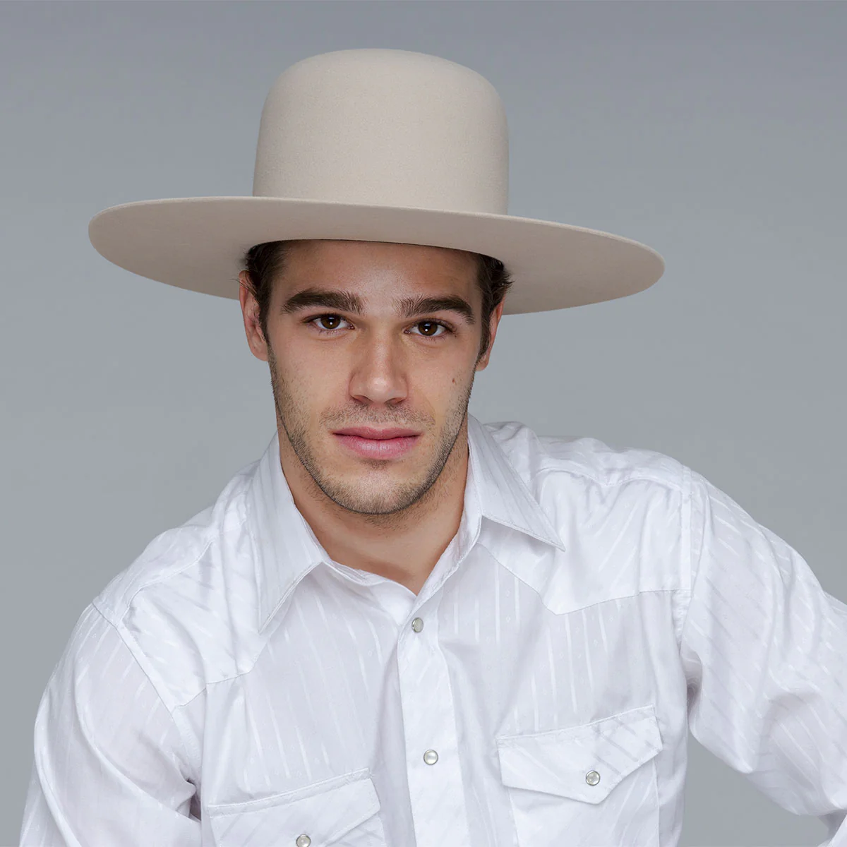 11575-pro-5x-open-cowboy-western-hat-40.webp Pro 5X Open Cowboy Western Hat
