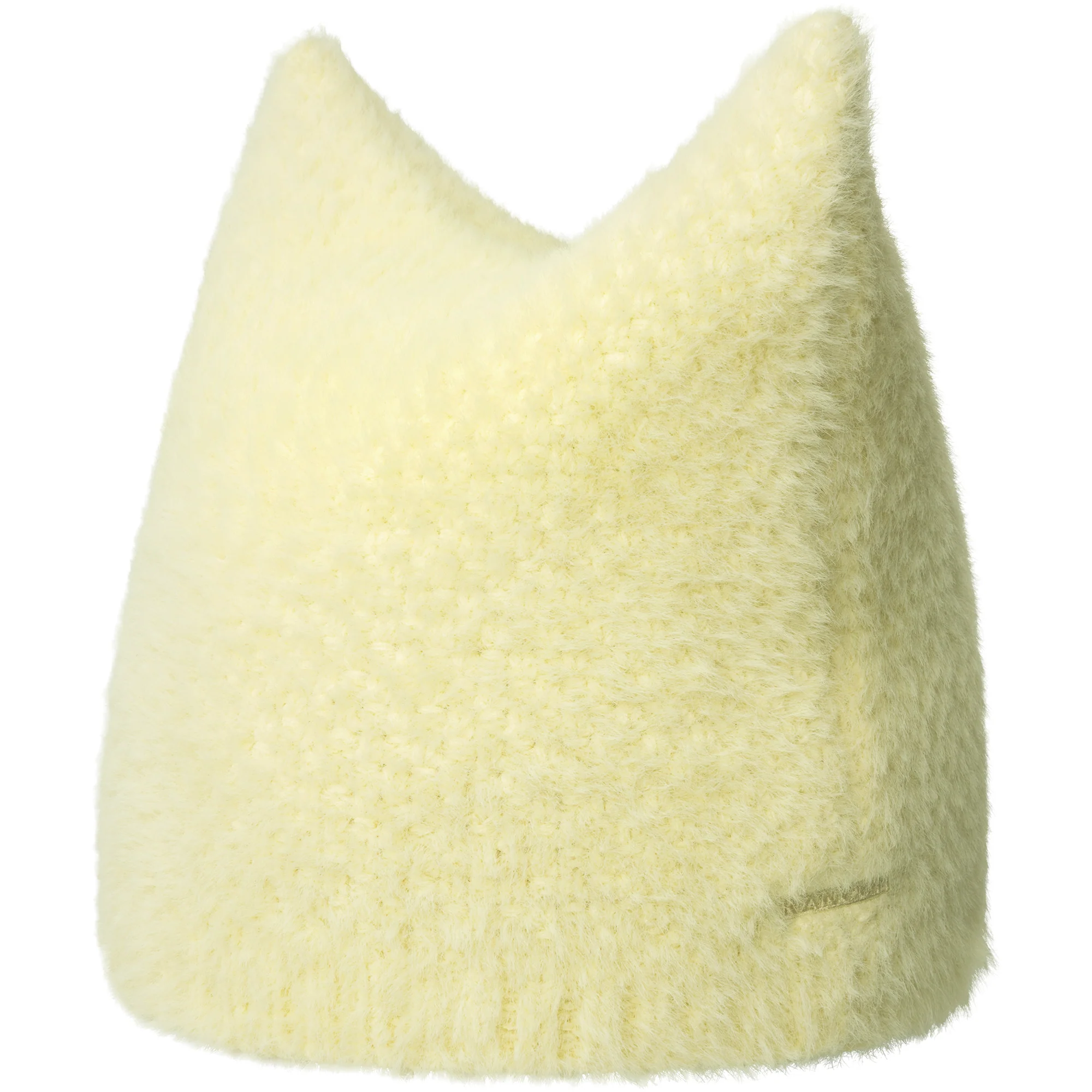 Faux Fur Pointed Beanie