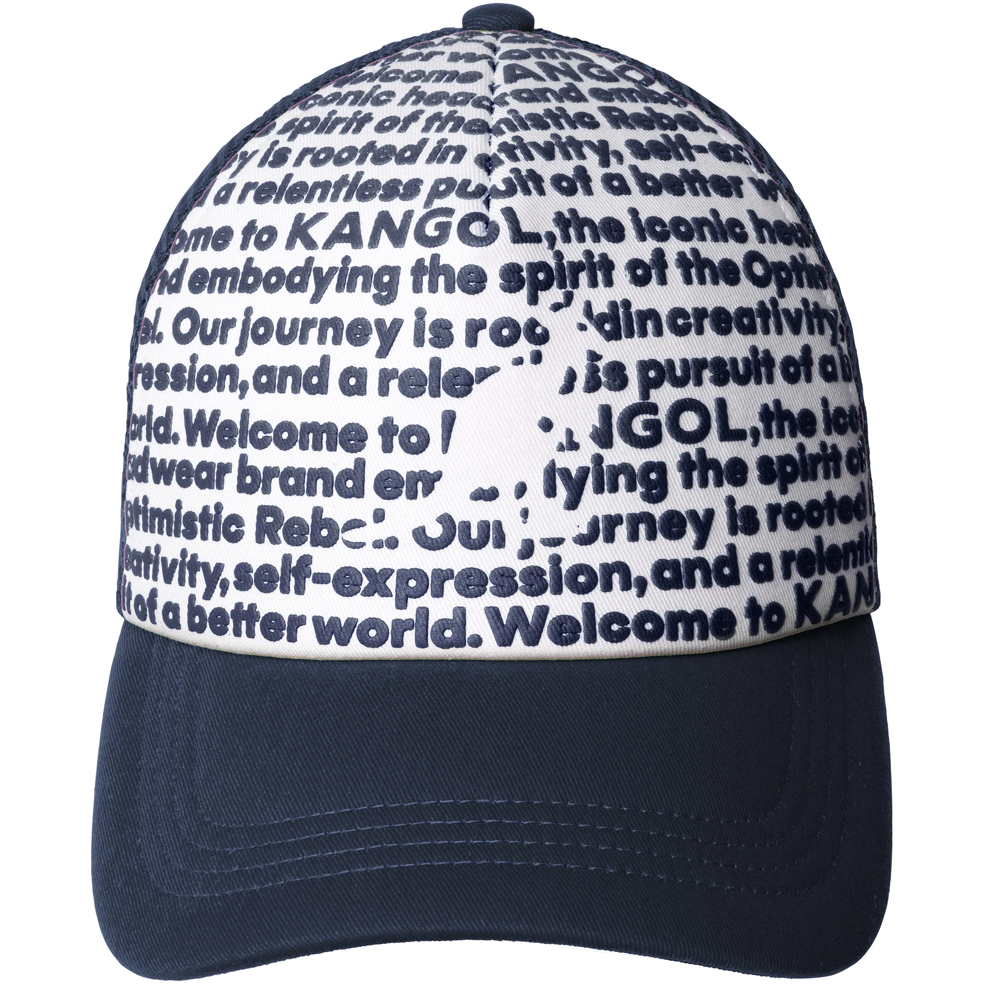 Fine Print Trucker Cap