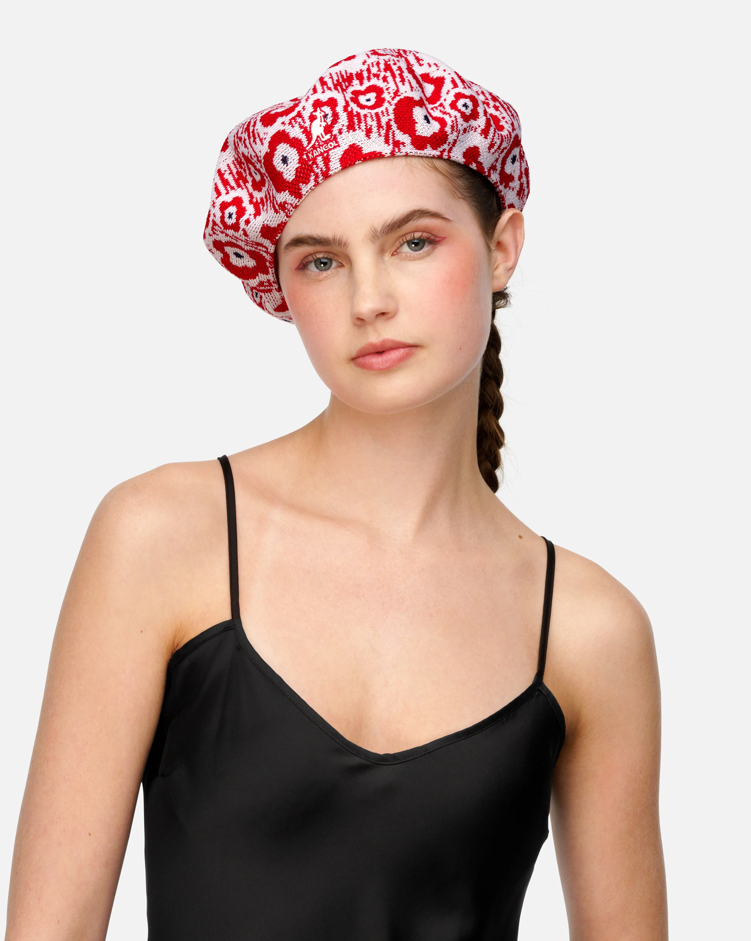 Retro Flower Beret