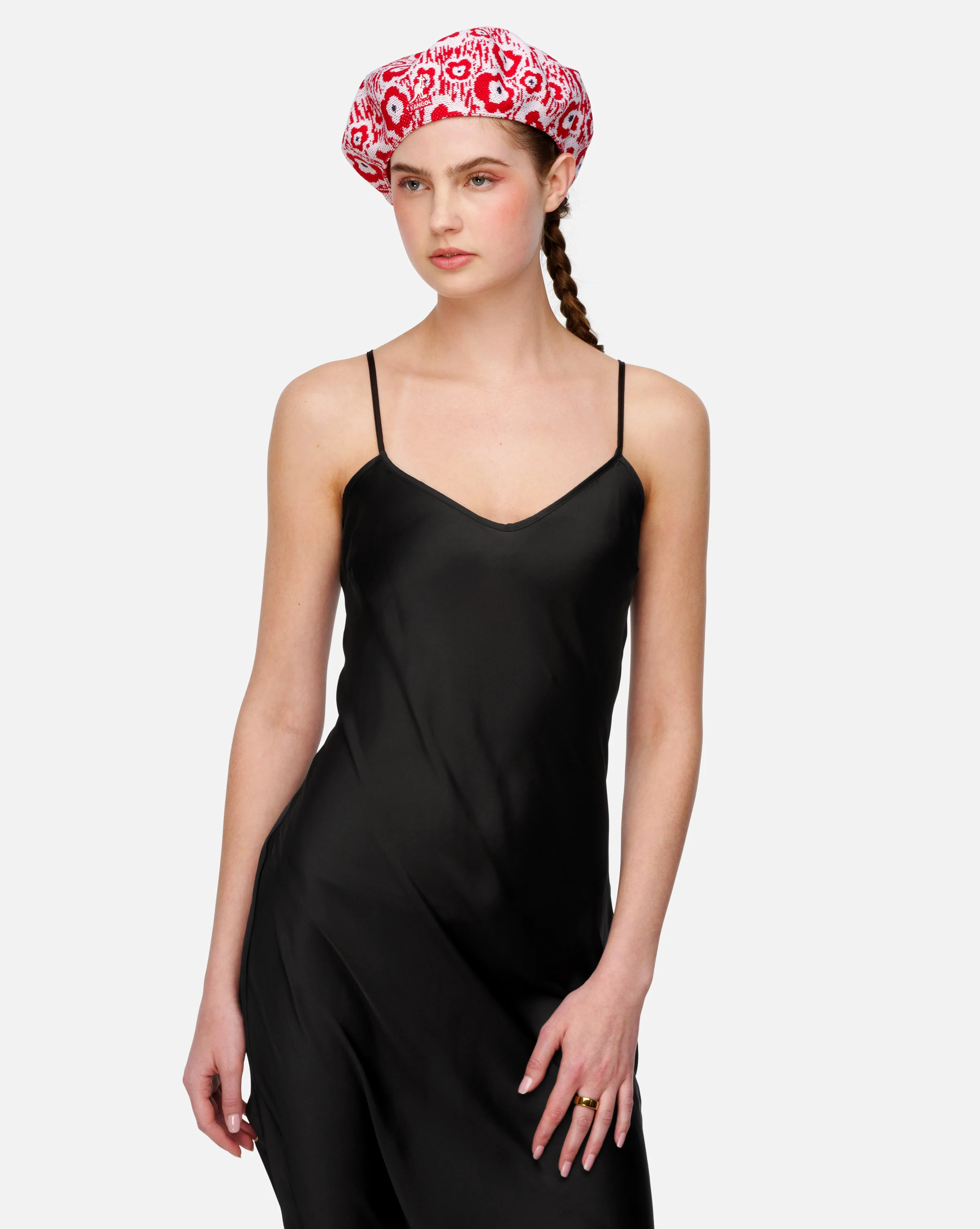 Retro Flower Beret