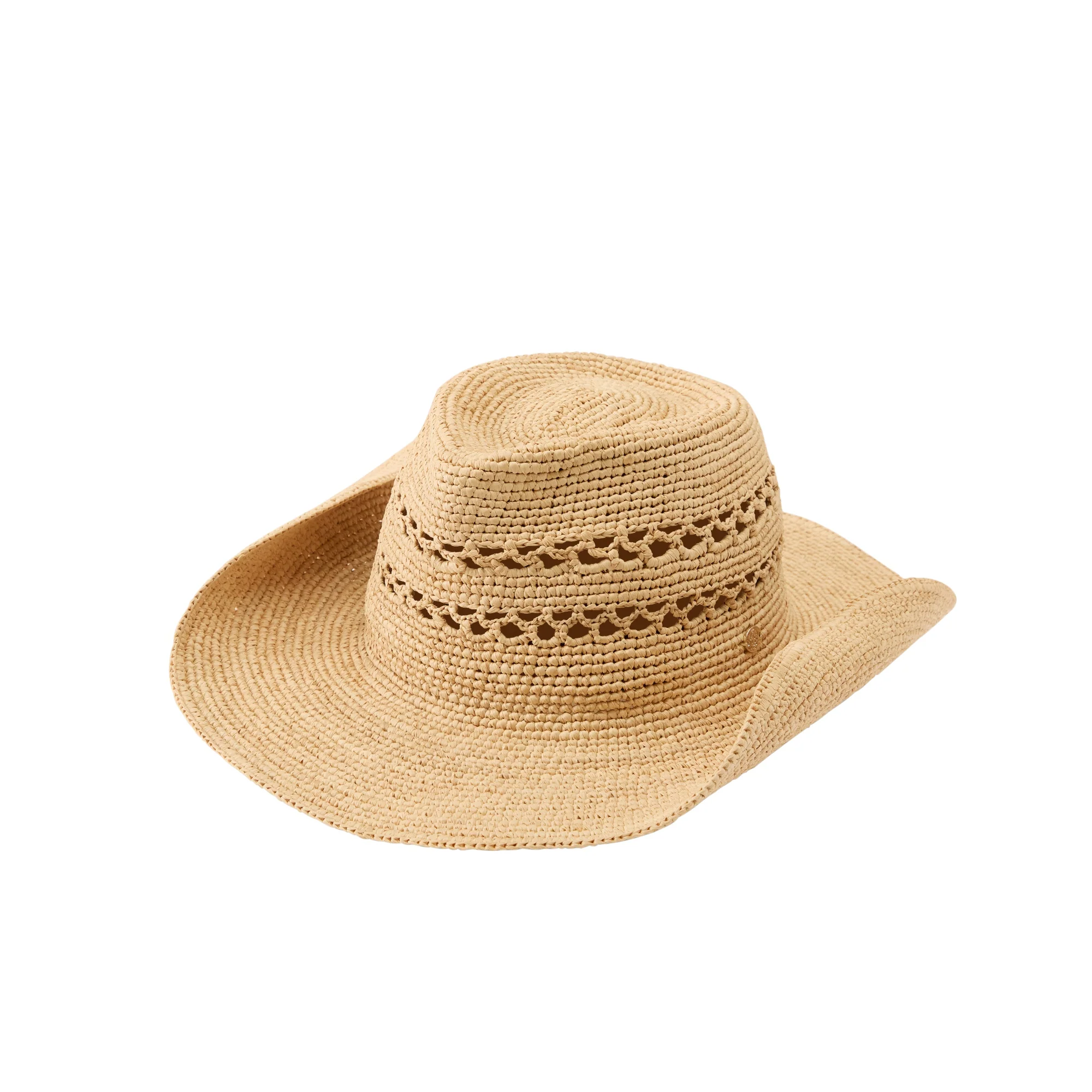 Gwen Raffia Fedora