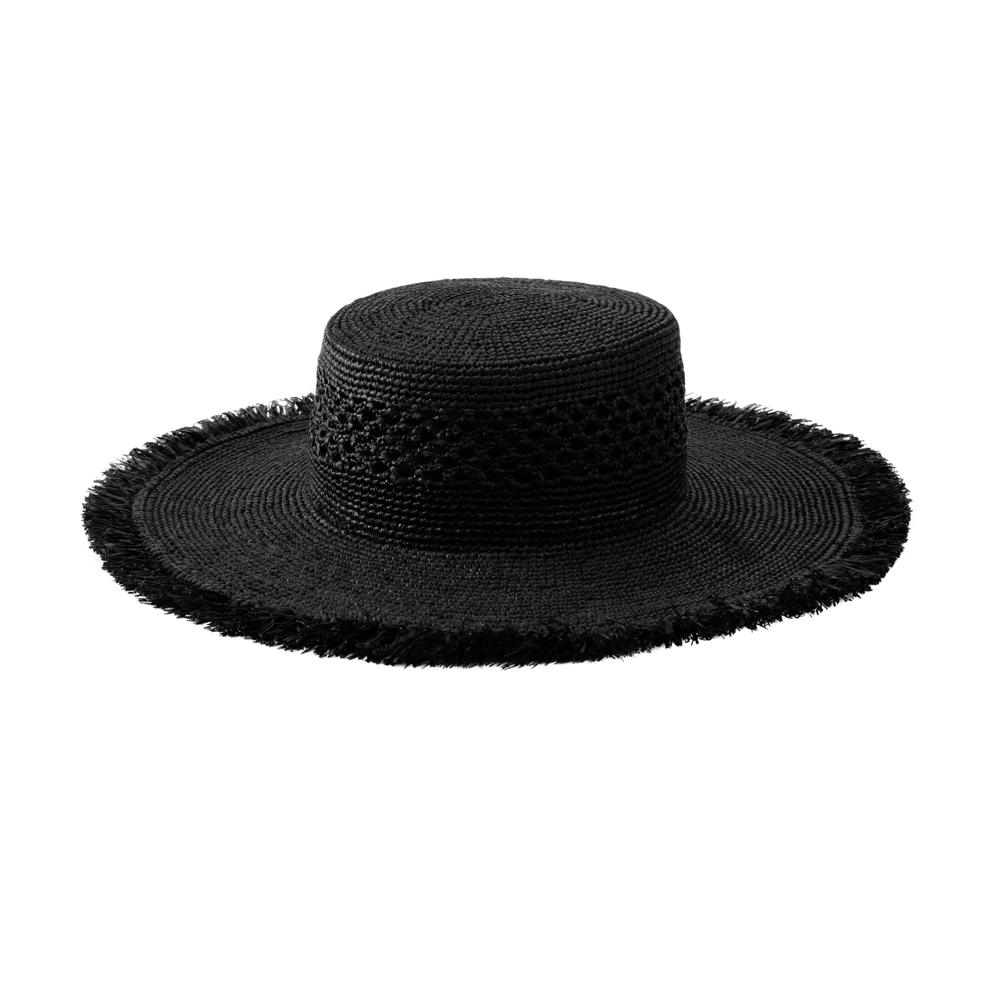 Ivy Raffia Boater