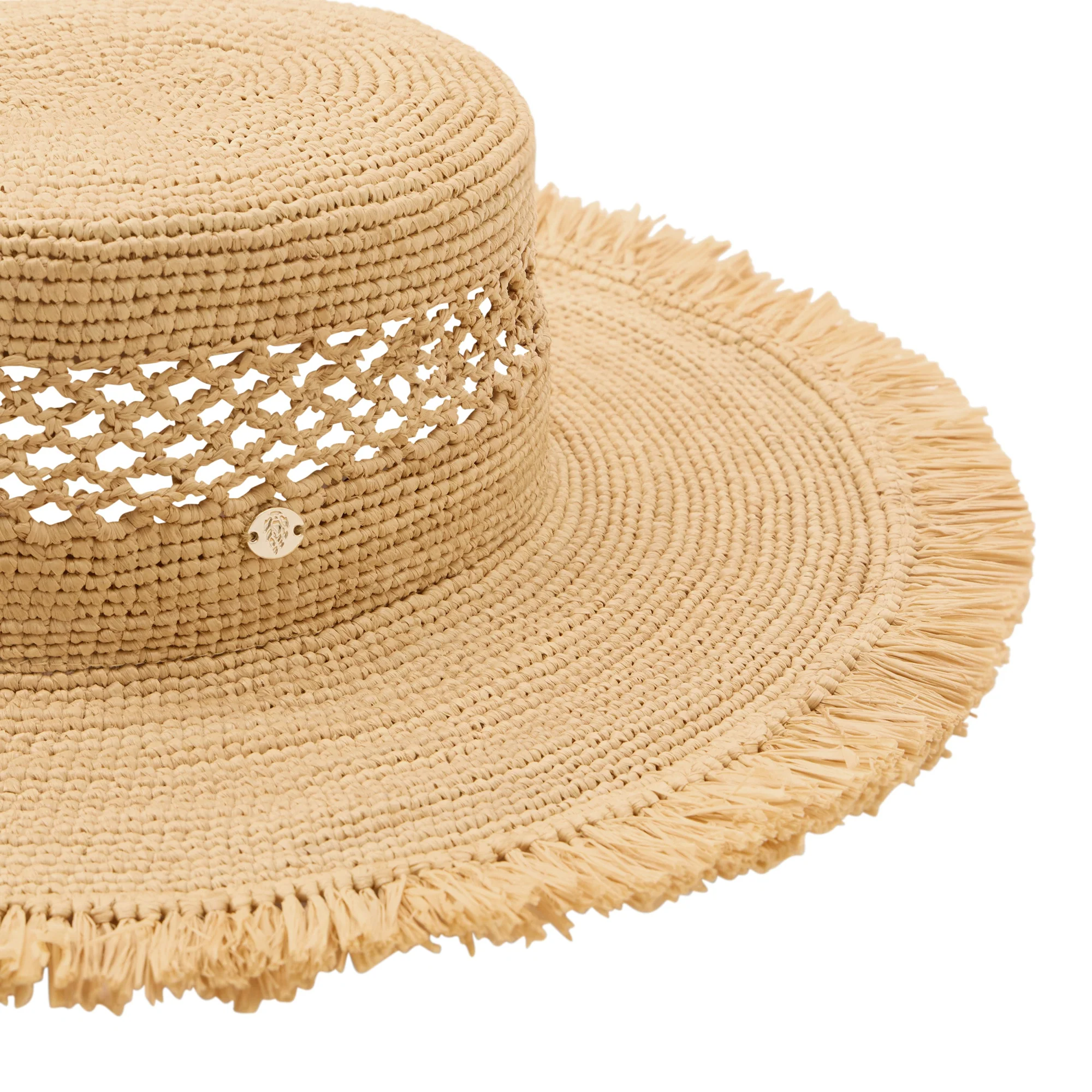 Ivy Raffia Boater