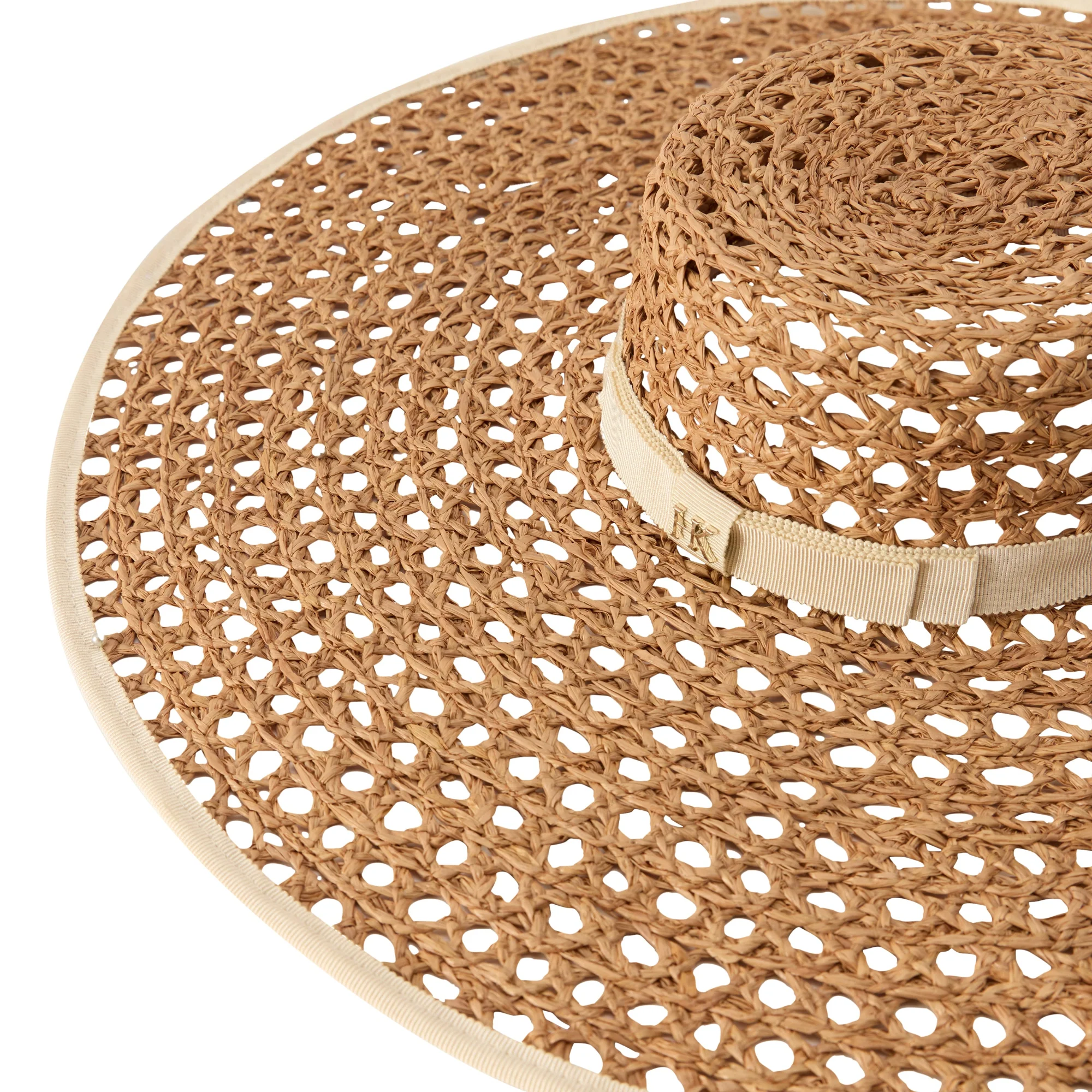 Kavya Raffia Lace Boater