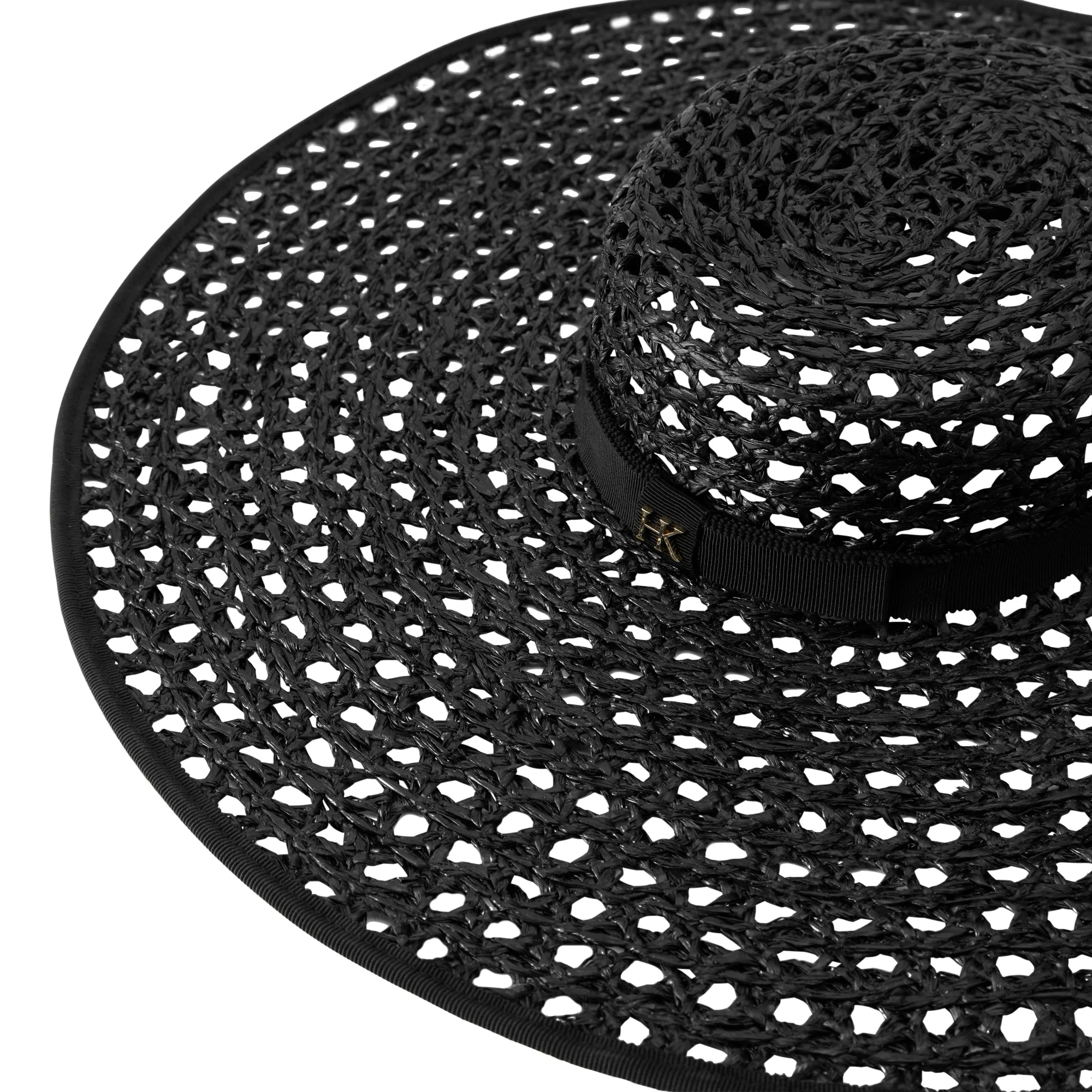Kavya Raffia Lace Boater