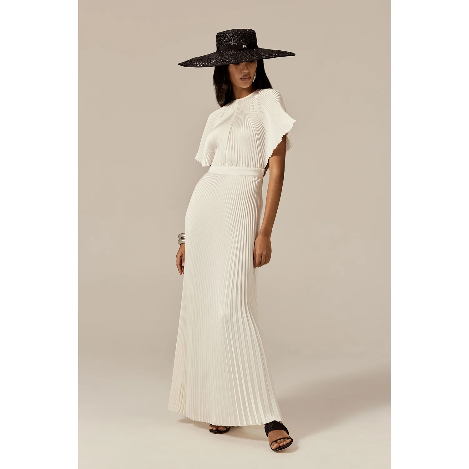 Kavya Raffia Lace Boater