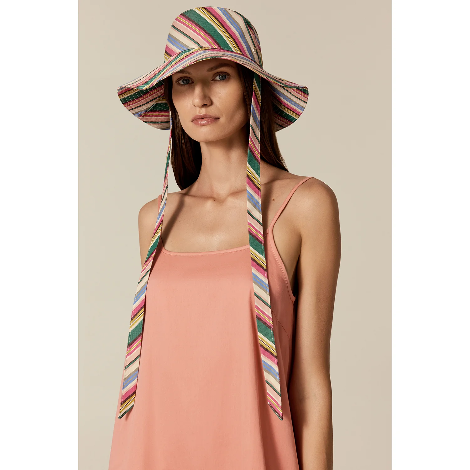 Kiyoma Cotton Stripe Bucket