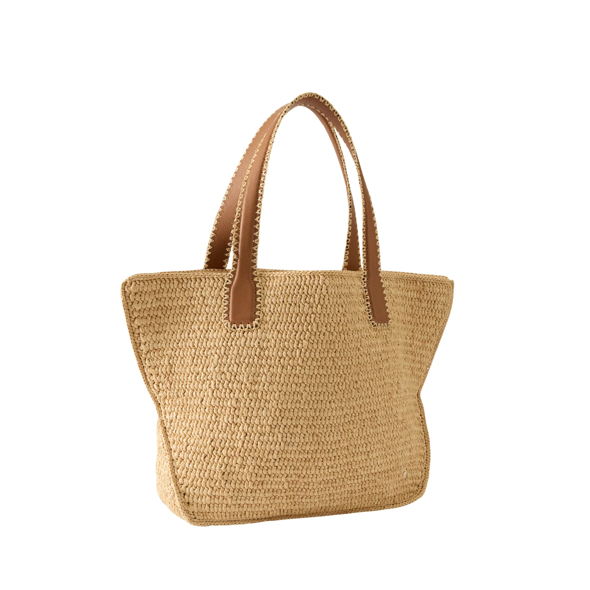 Liyoni Raffia Crochet Tote