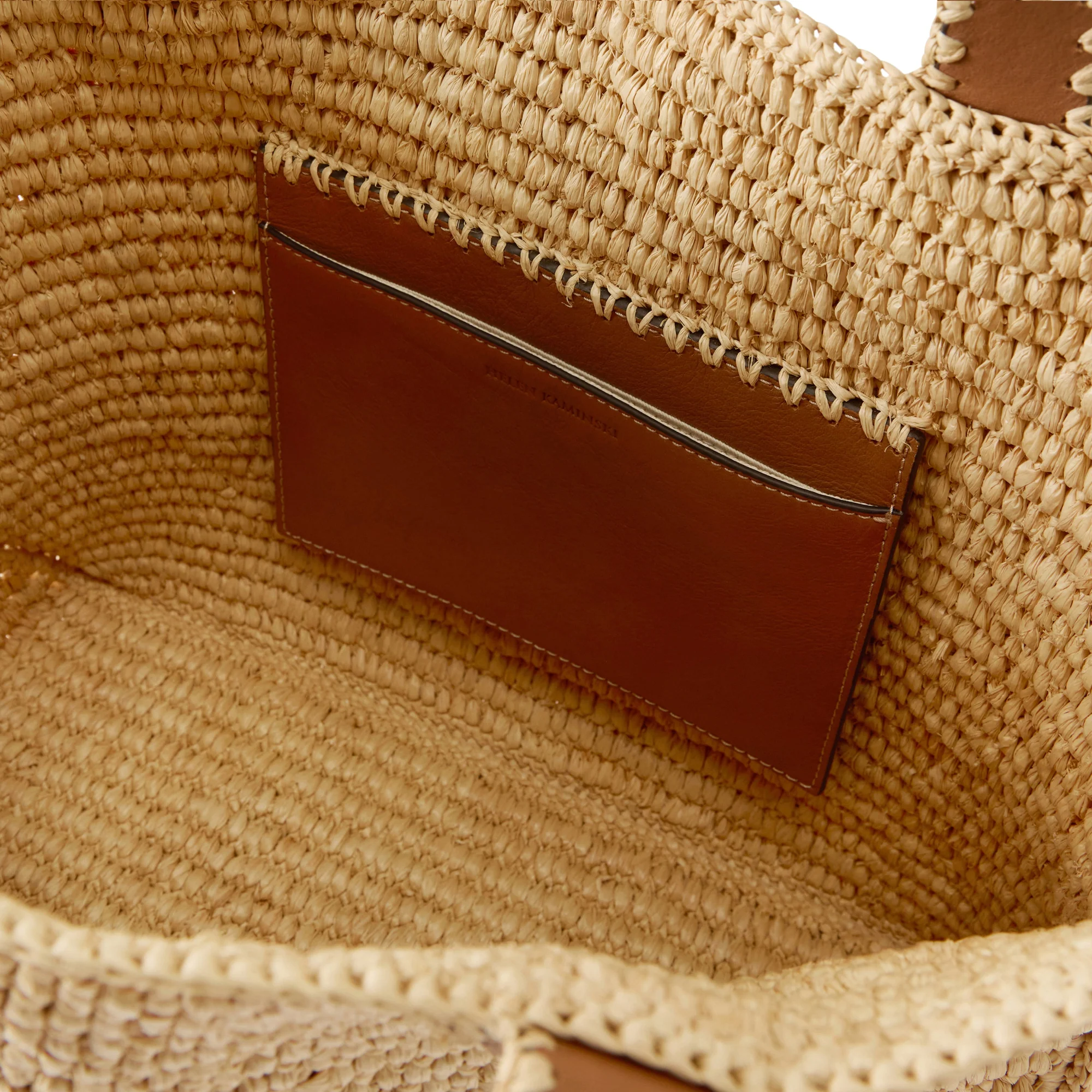Liyoni Raffia Crochet Tote
