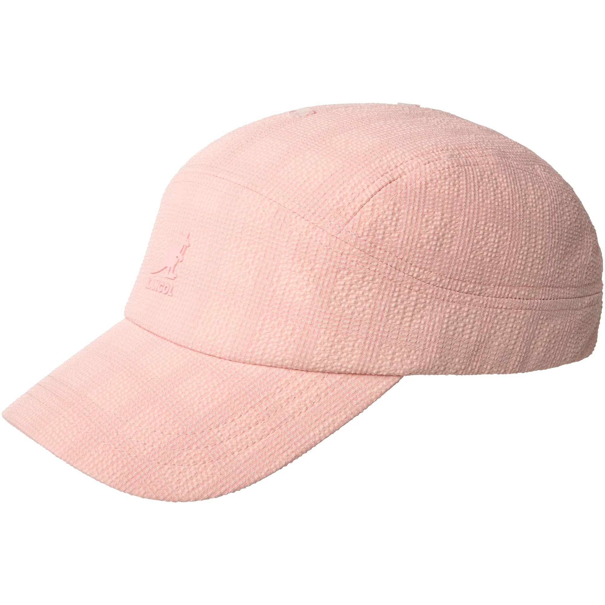 Seersucker Drape 5-Panel Cap