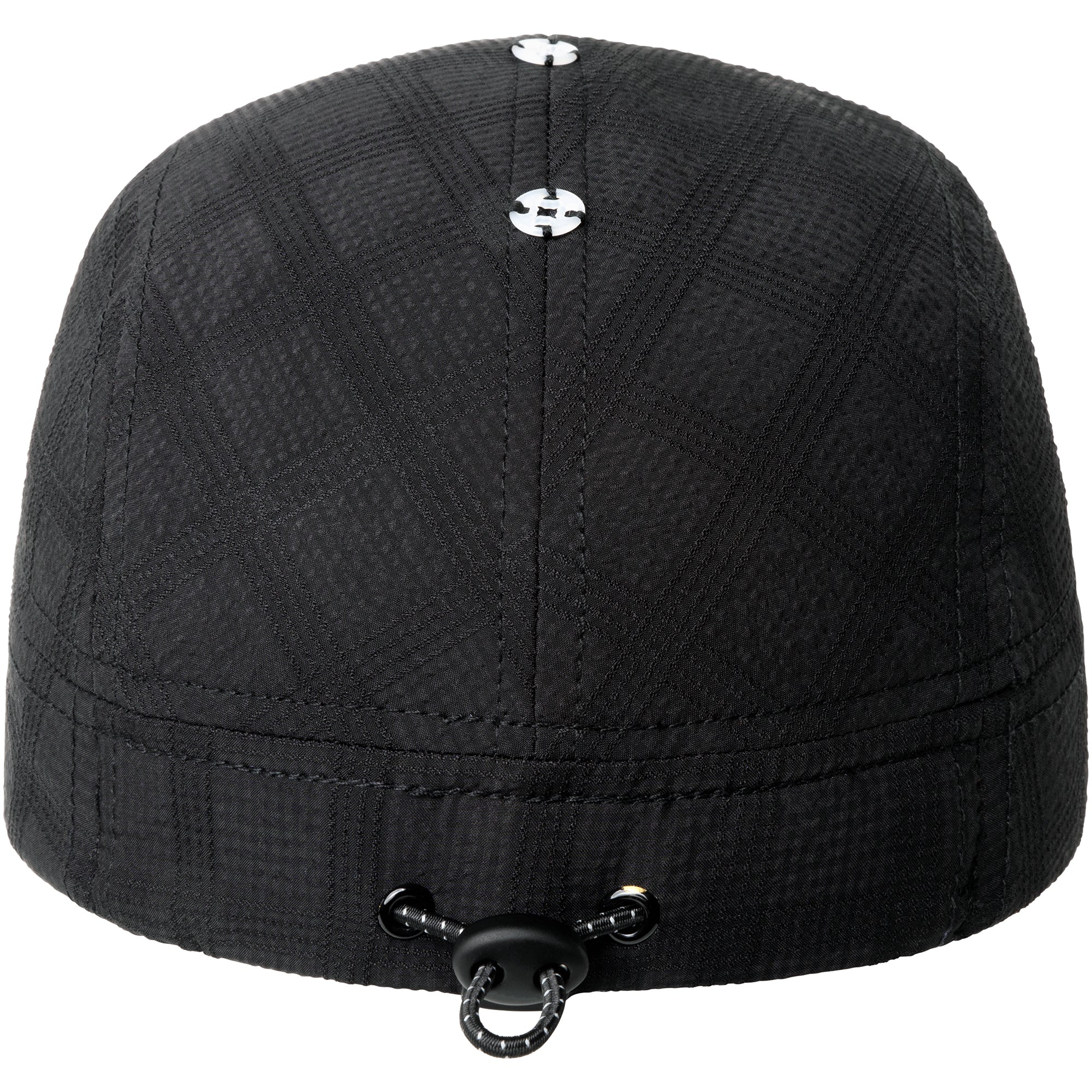 Seersucker Drape 5-Panel Cap