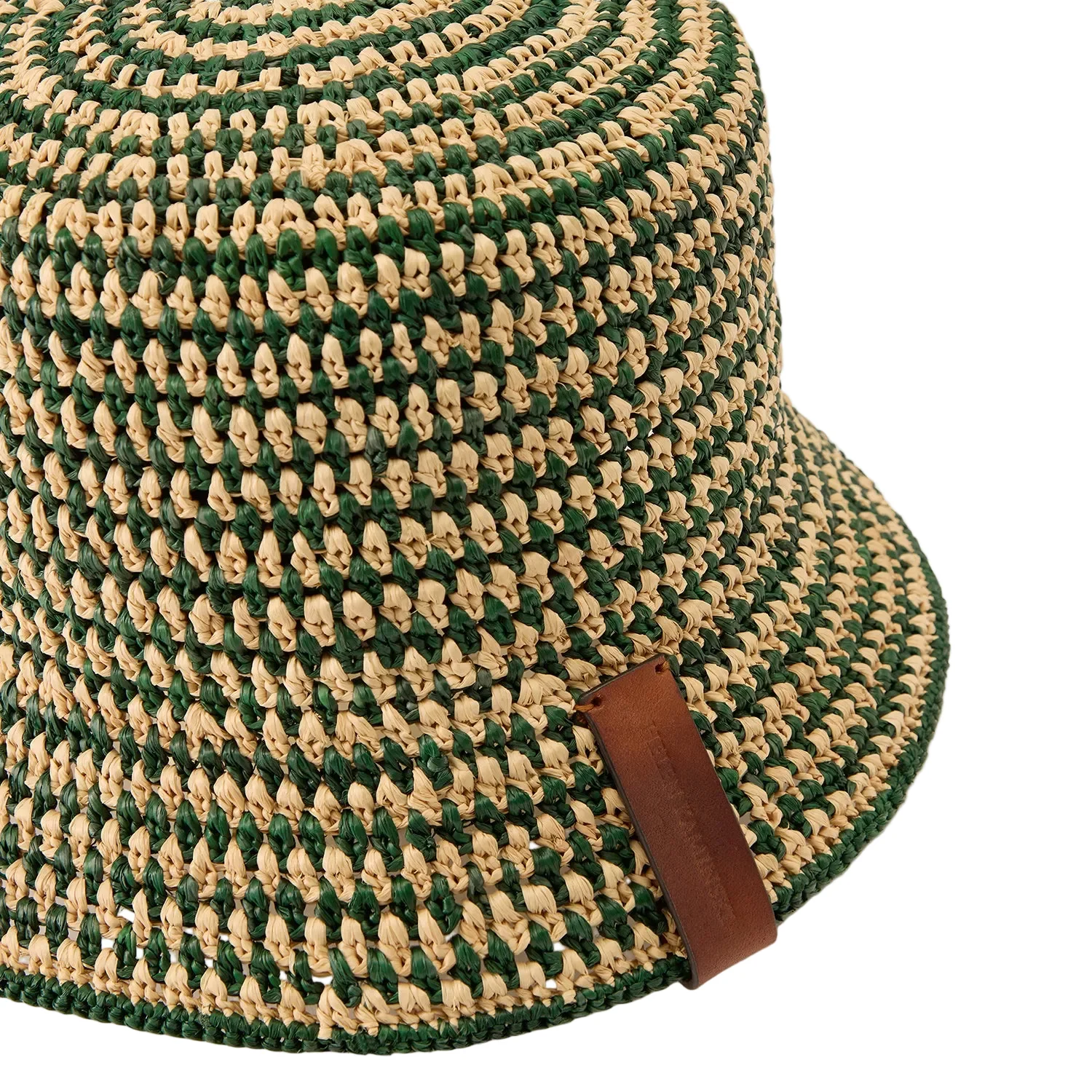 Shashika Raffia Crochet Bucket