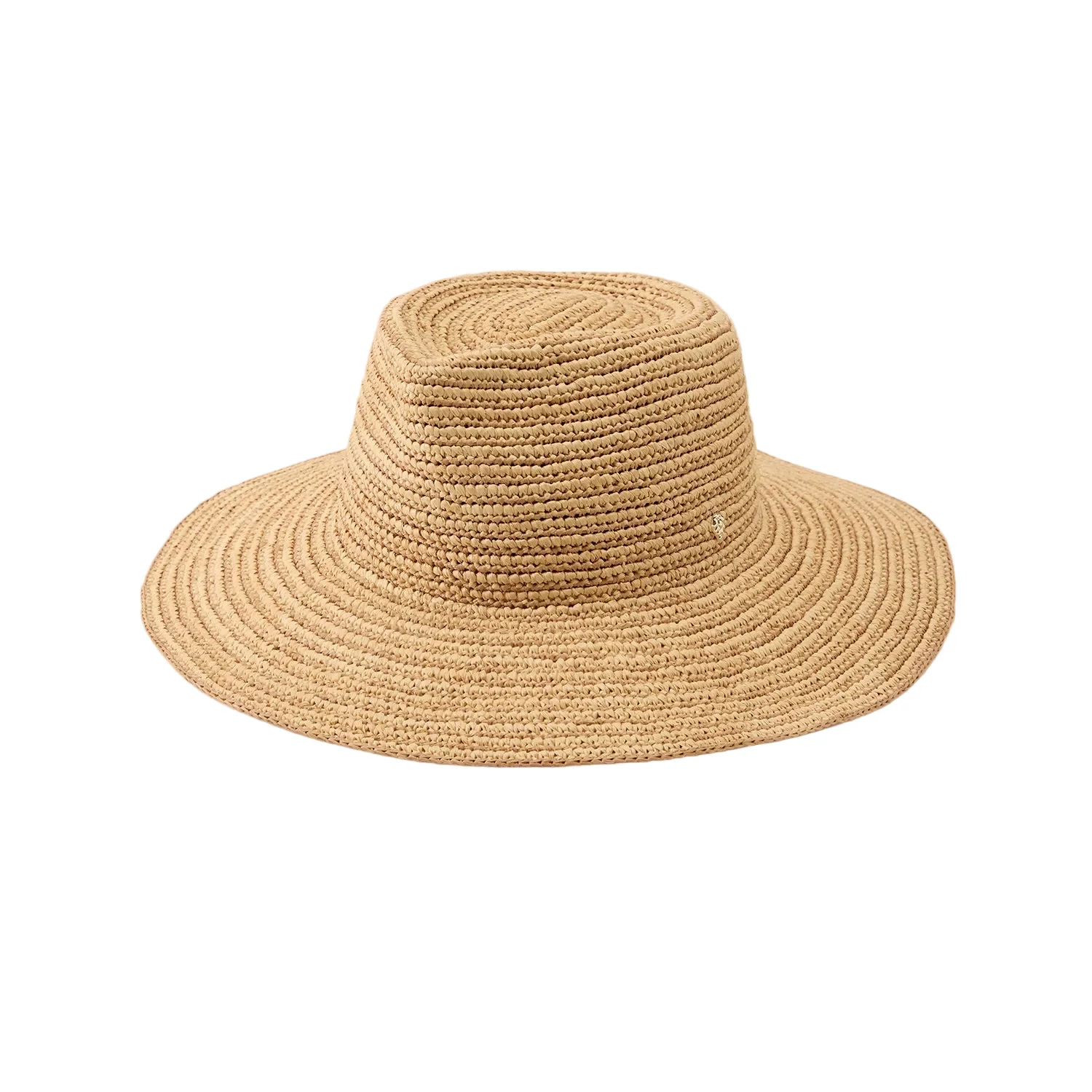 Steevie Raffia Stripe Fedora