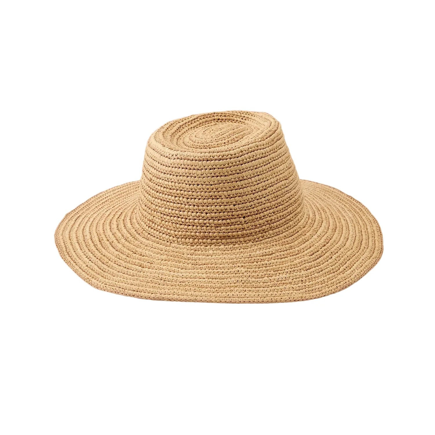 Steevie Raffia Stripe Fedora