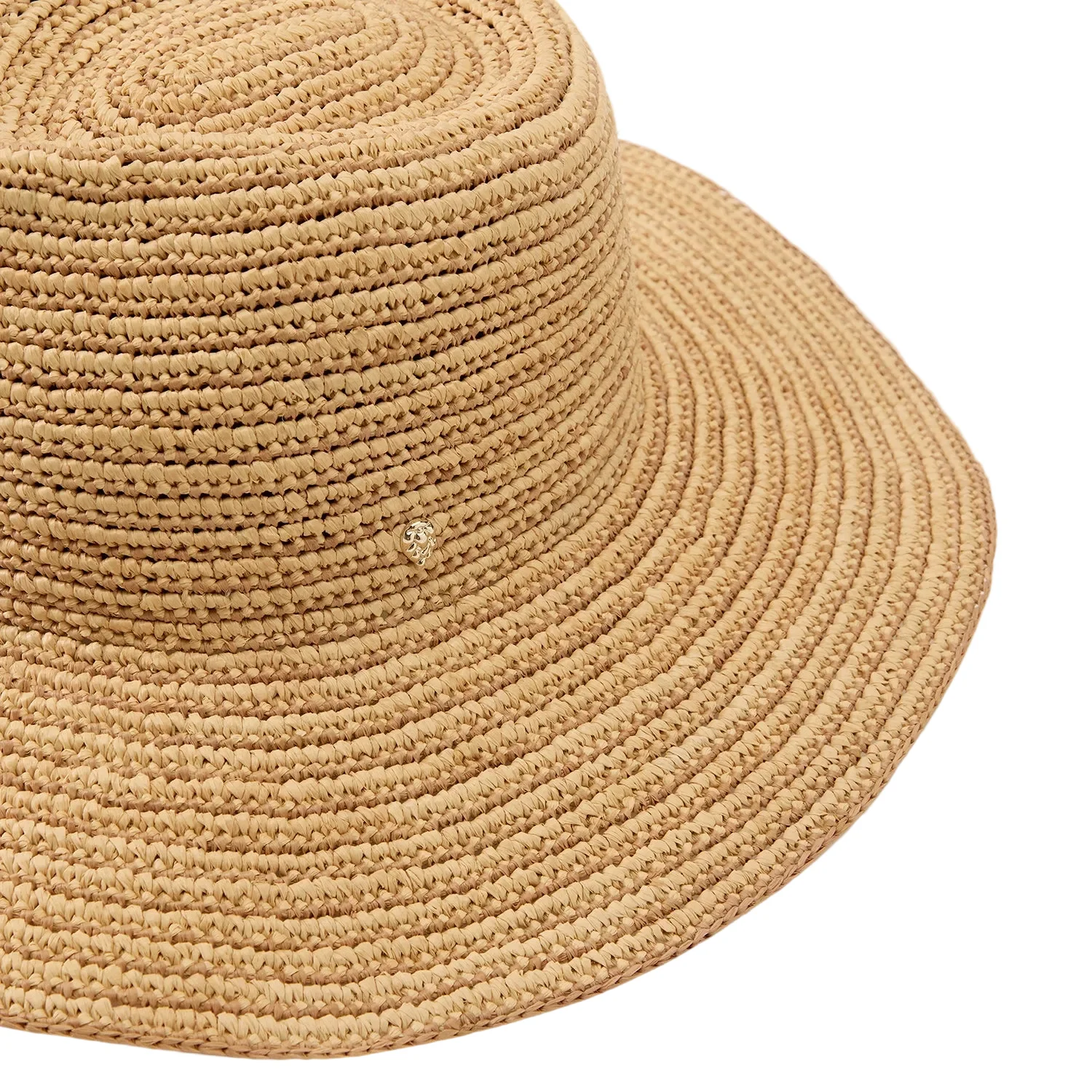 Steevie Raffia Stripe Fedora