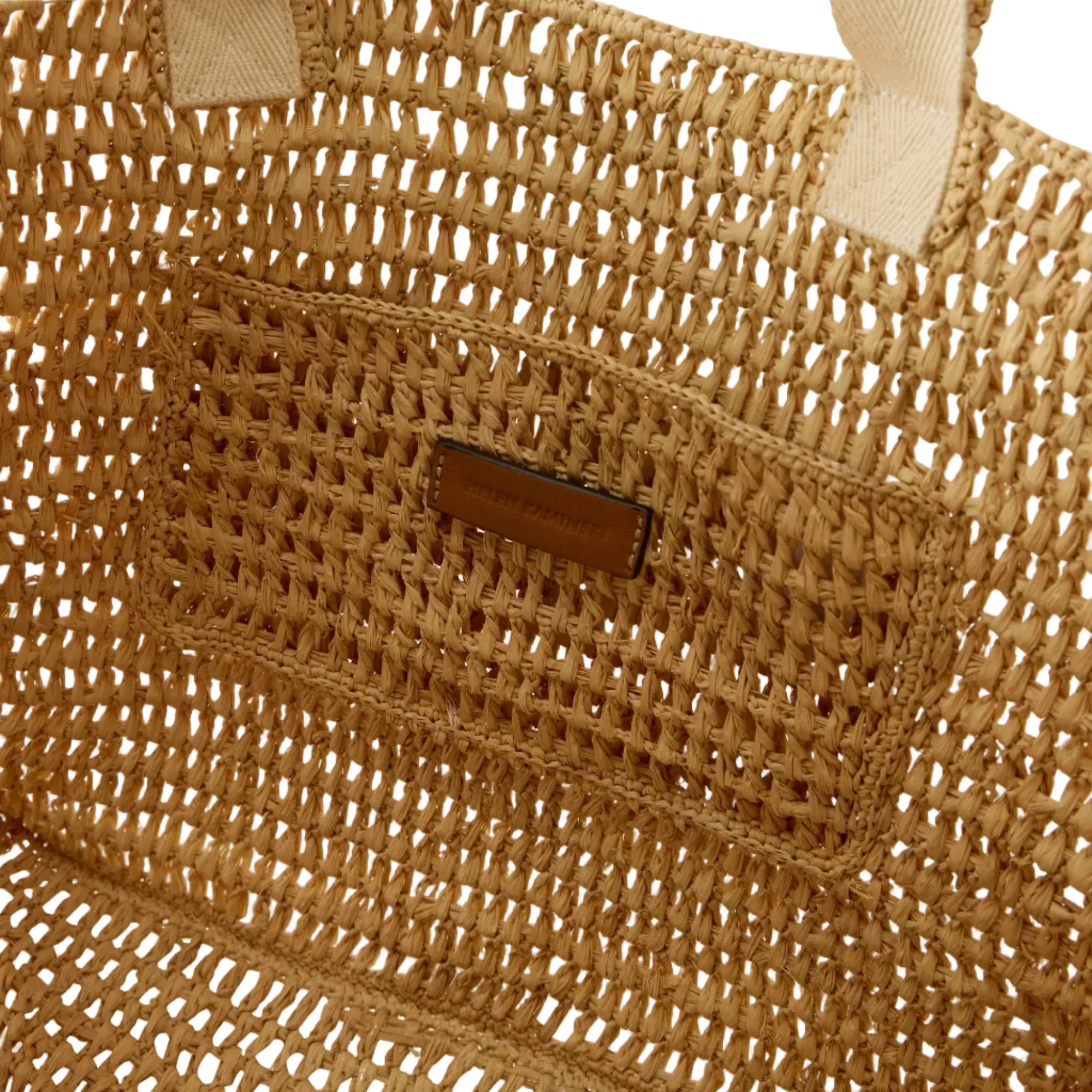 Anika Raffia Crochet Tote