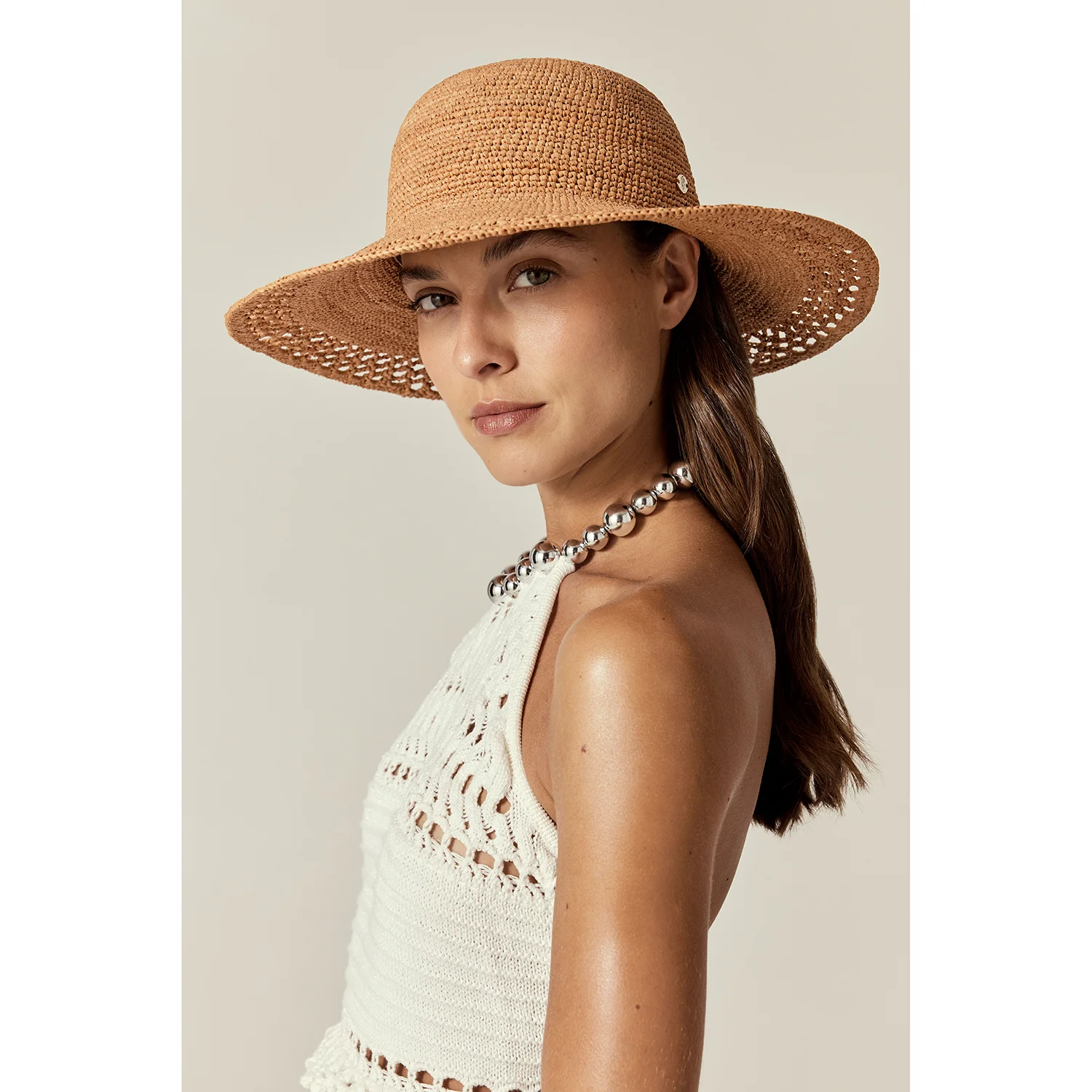 Zuri Raffia Sun Hat