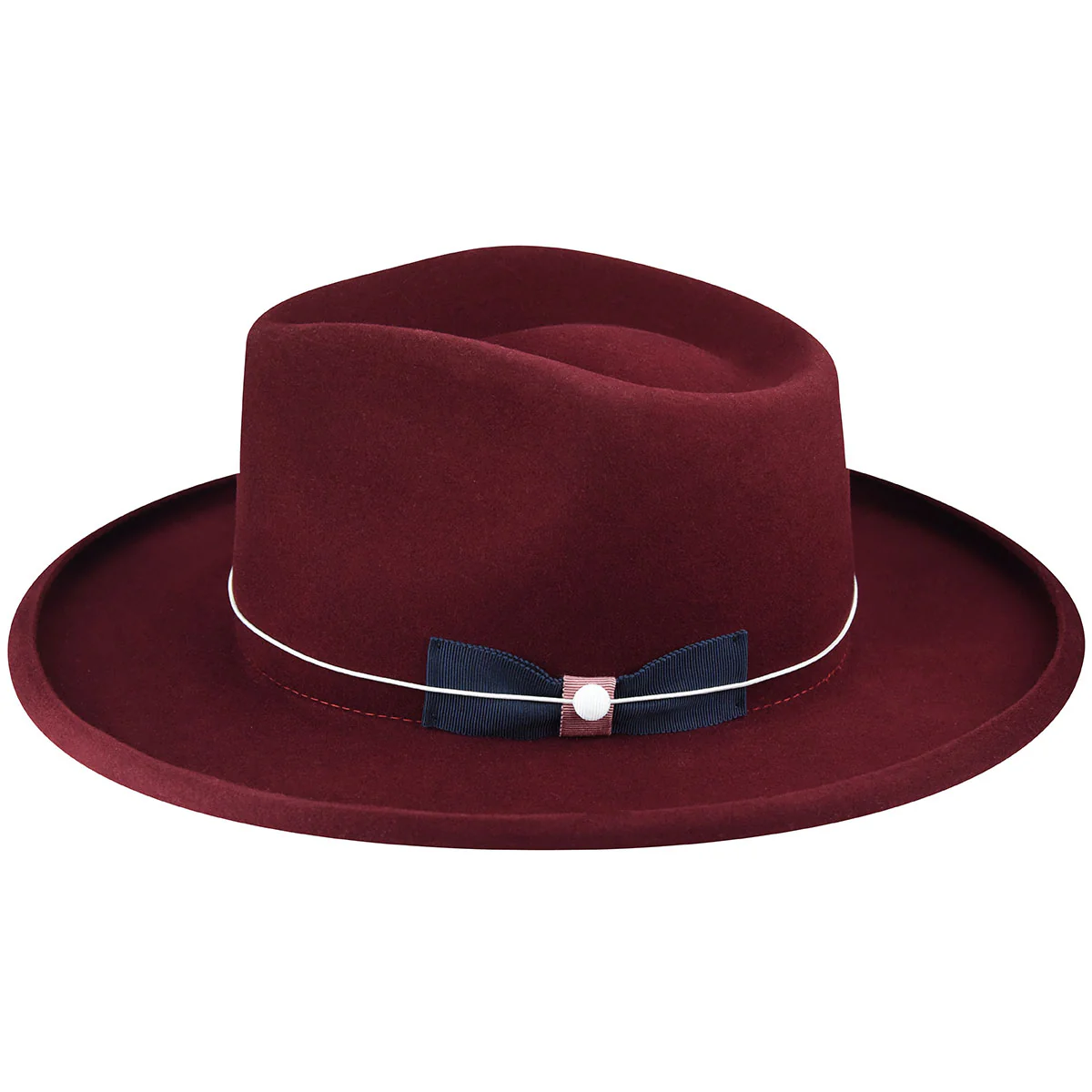 White Corded Hat Band