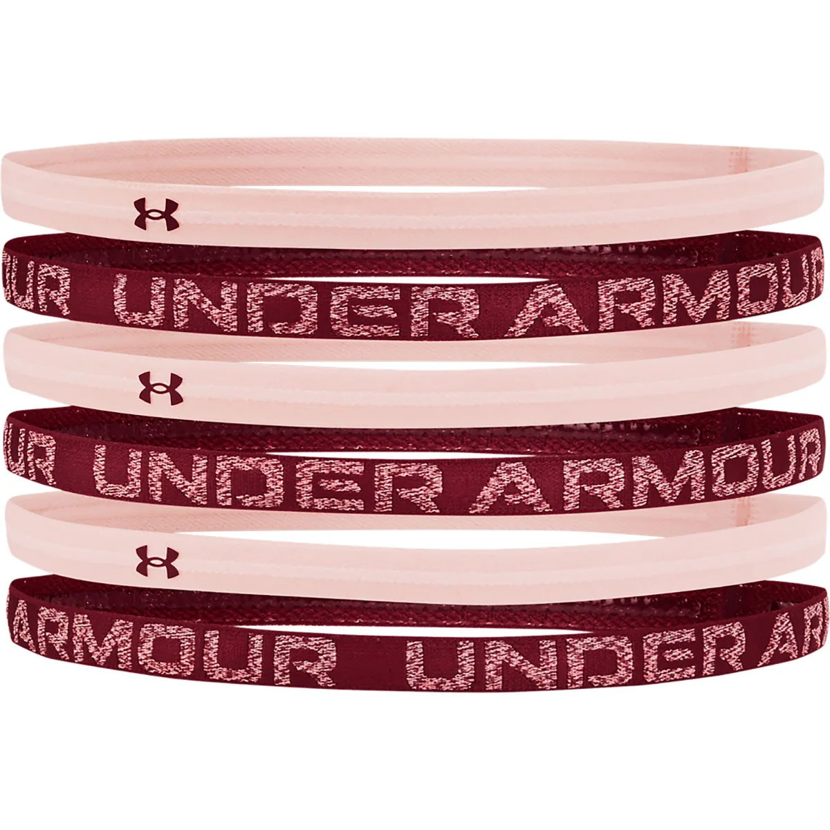 UA Heather Mini Headbands (6PK)