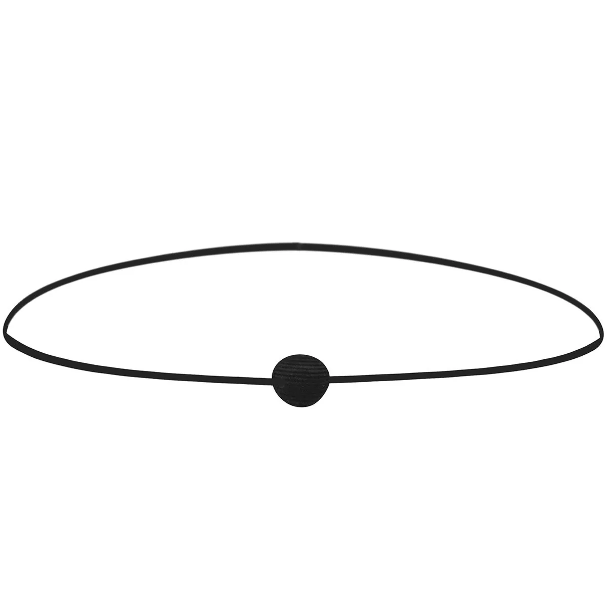 Black Corded Hat Band