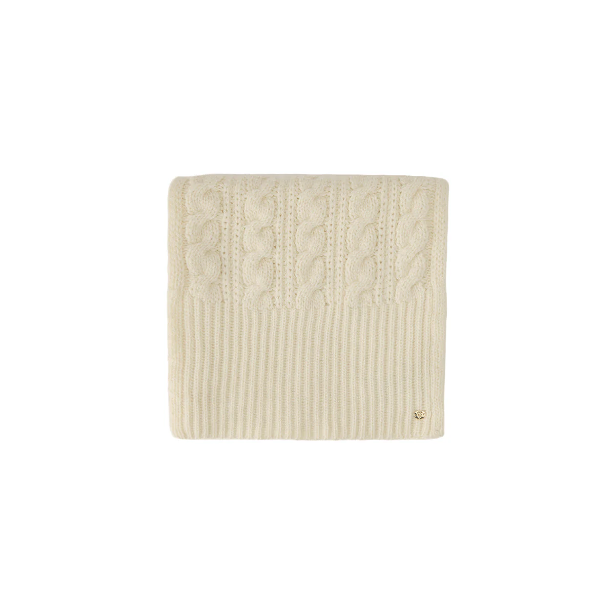 Faye Wool Cable Scarf