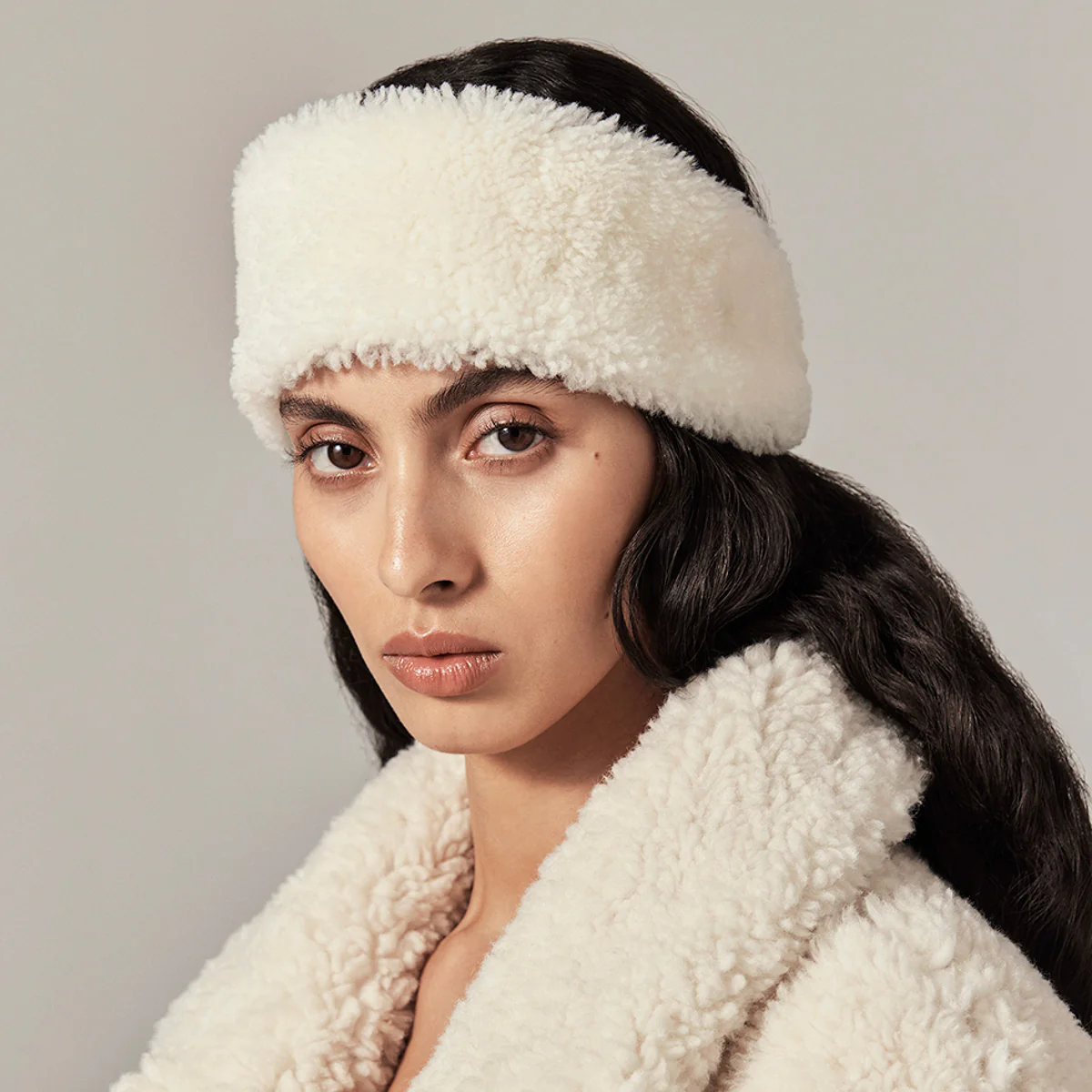 Allegra Shearling Headband
