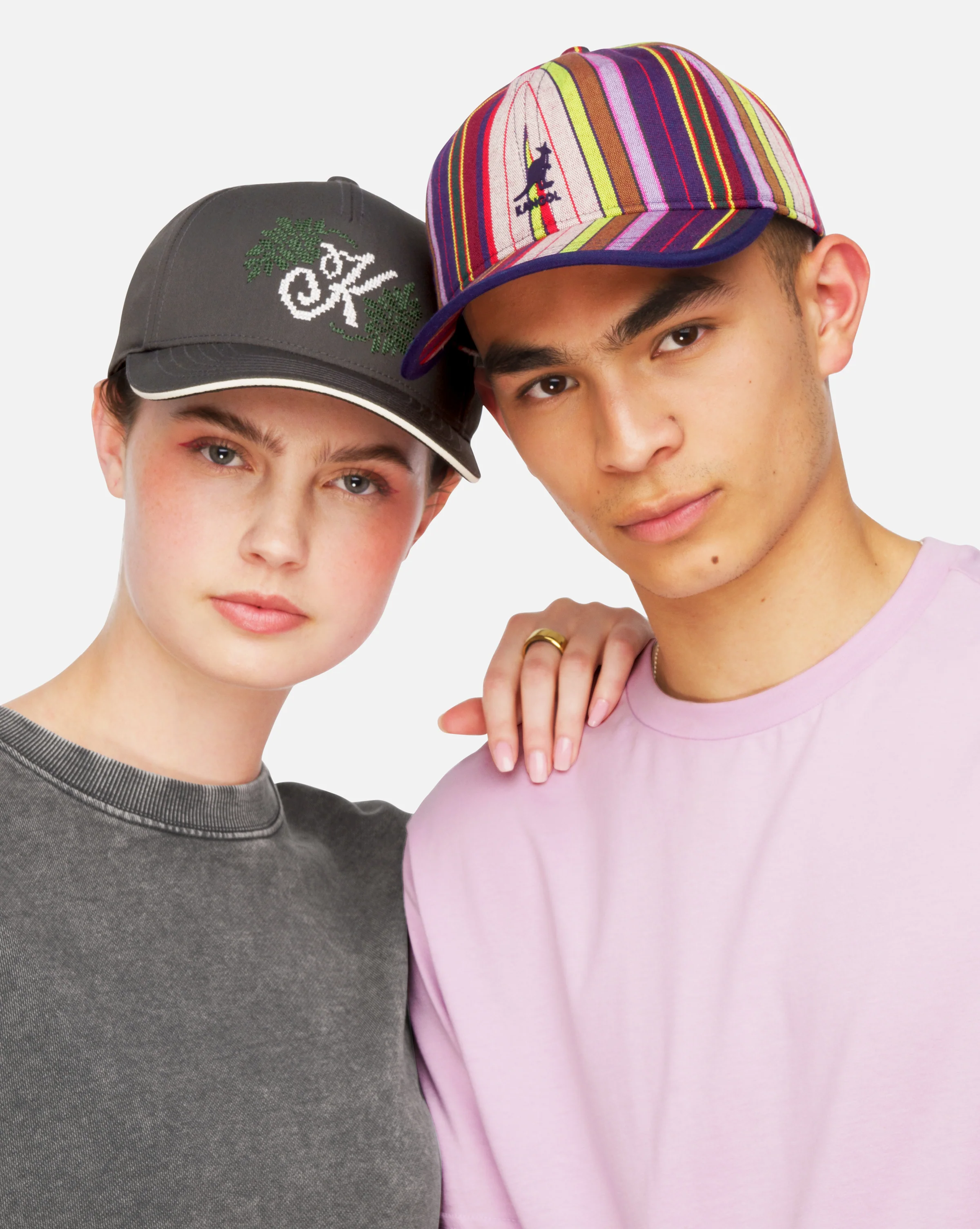 Multi Color Stripe Baseball
