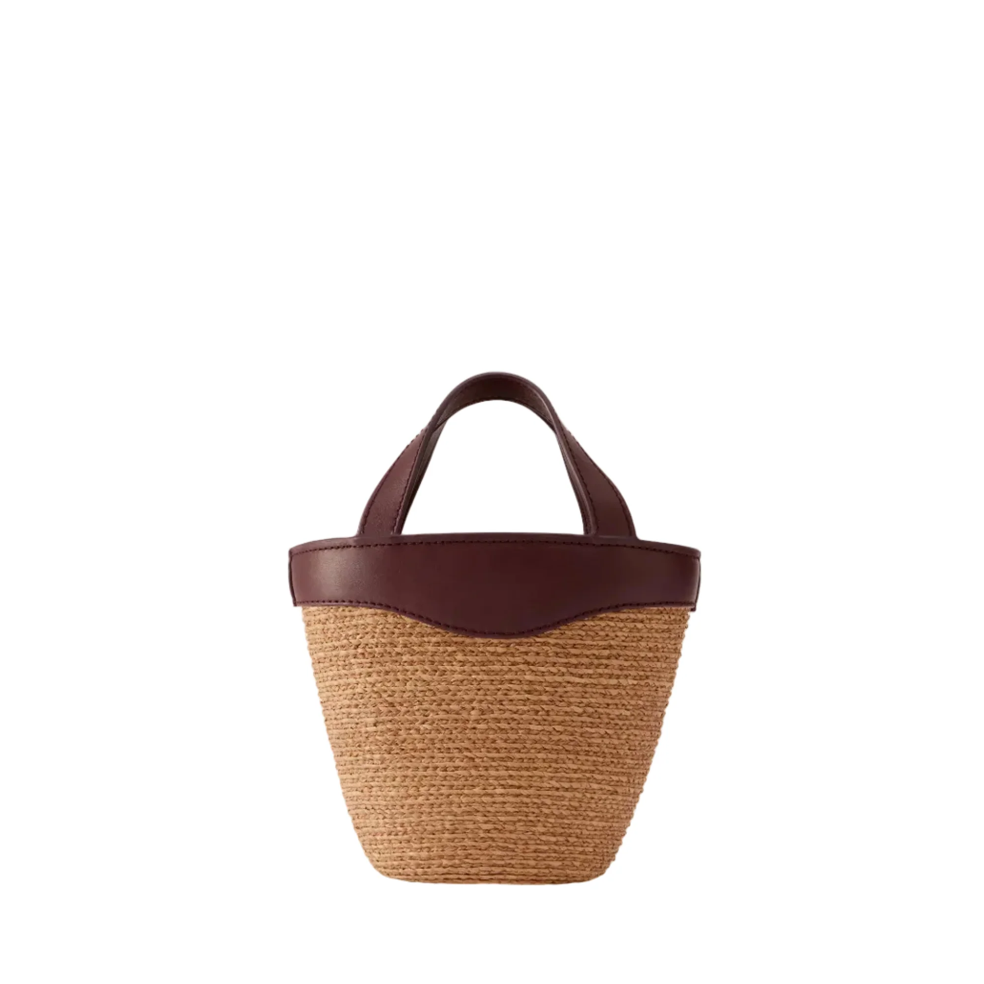 Ama Raffia Braid Basket
