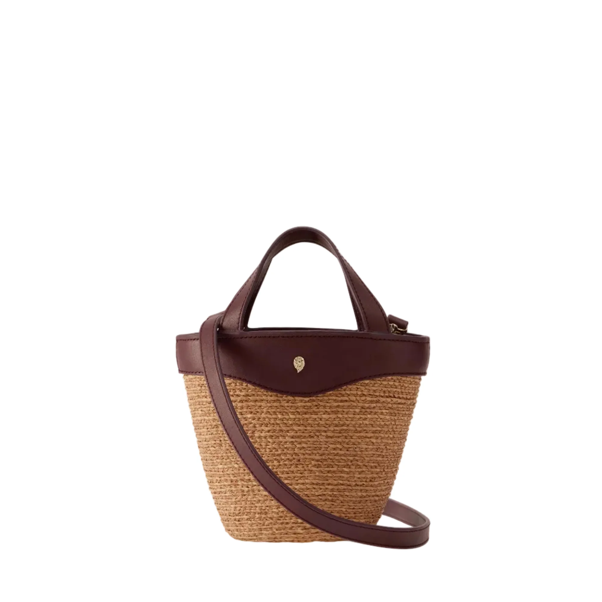 Ama Raffia Braid Basket