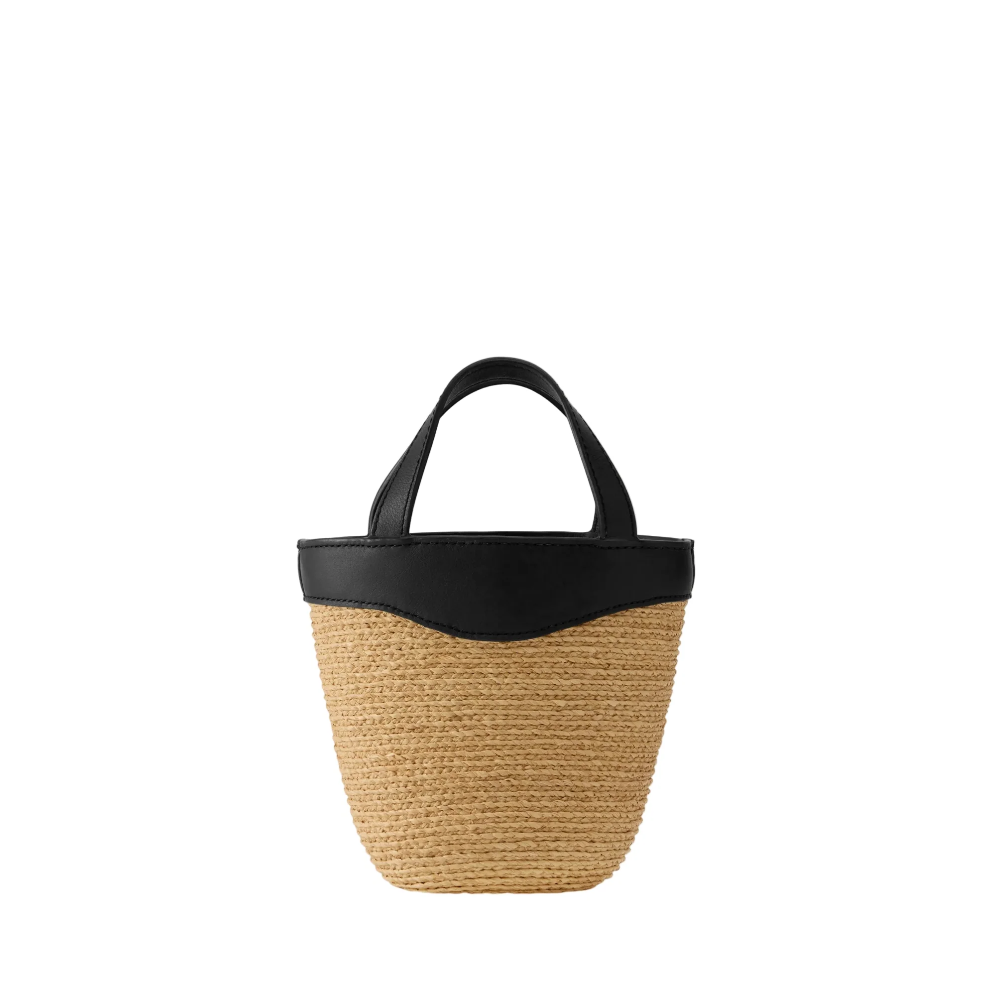 Ama Raffia Braid Basket