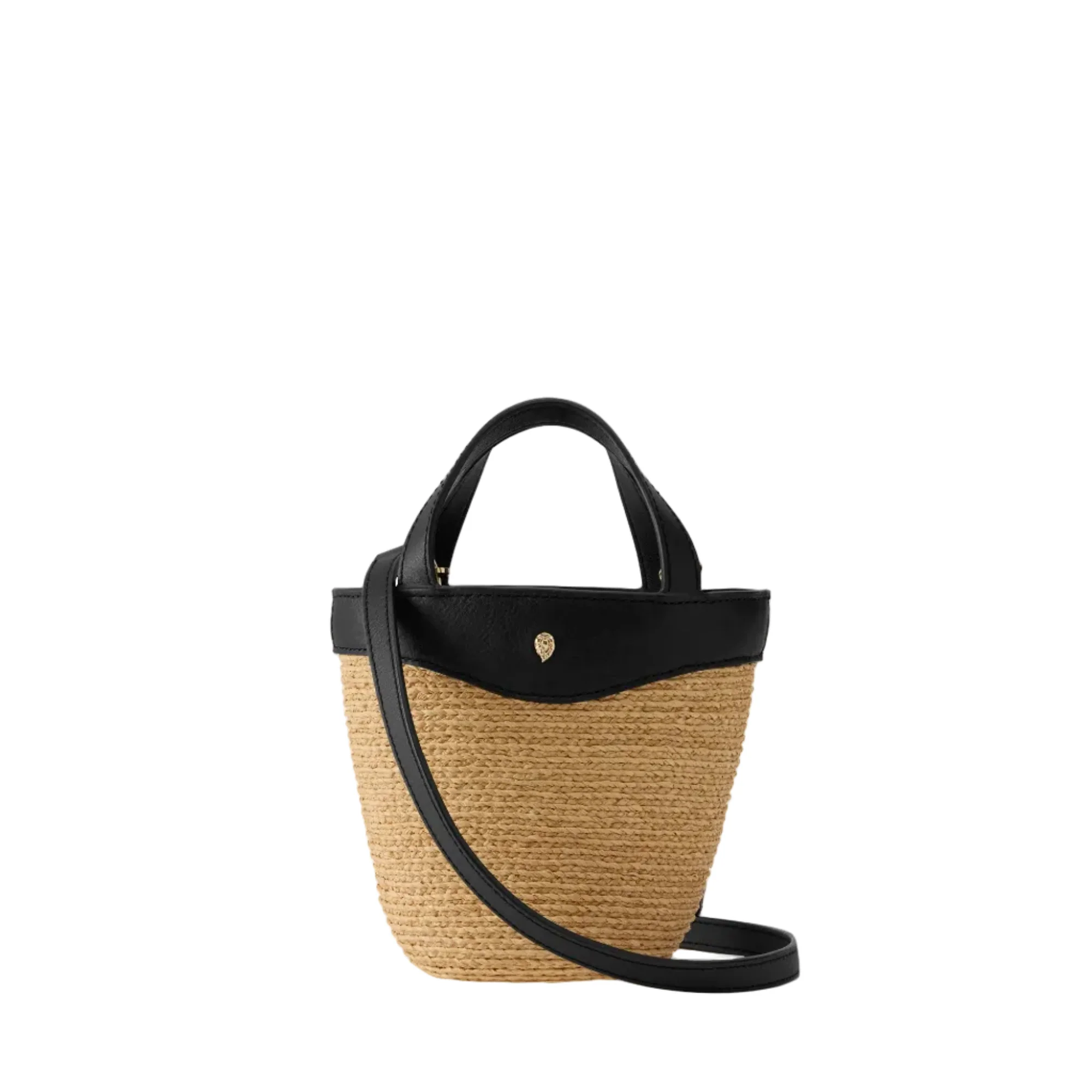 Ama Raffia Braid Basket