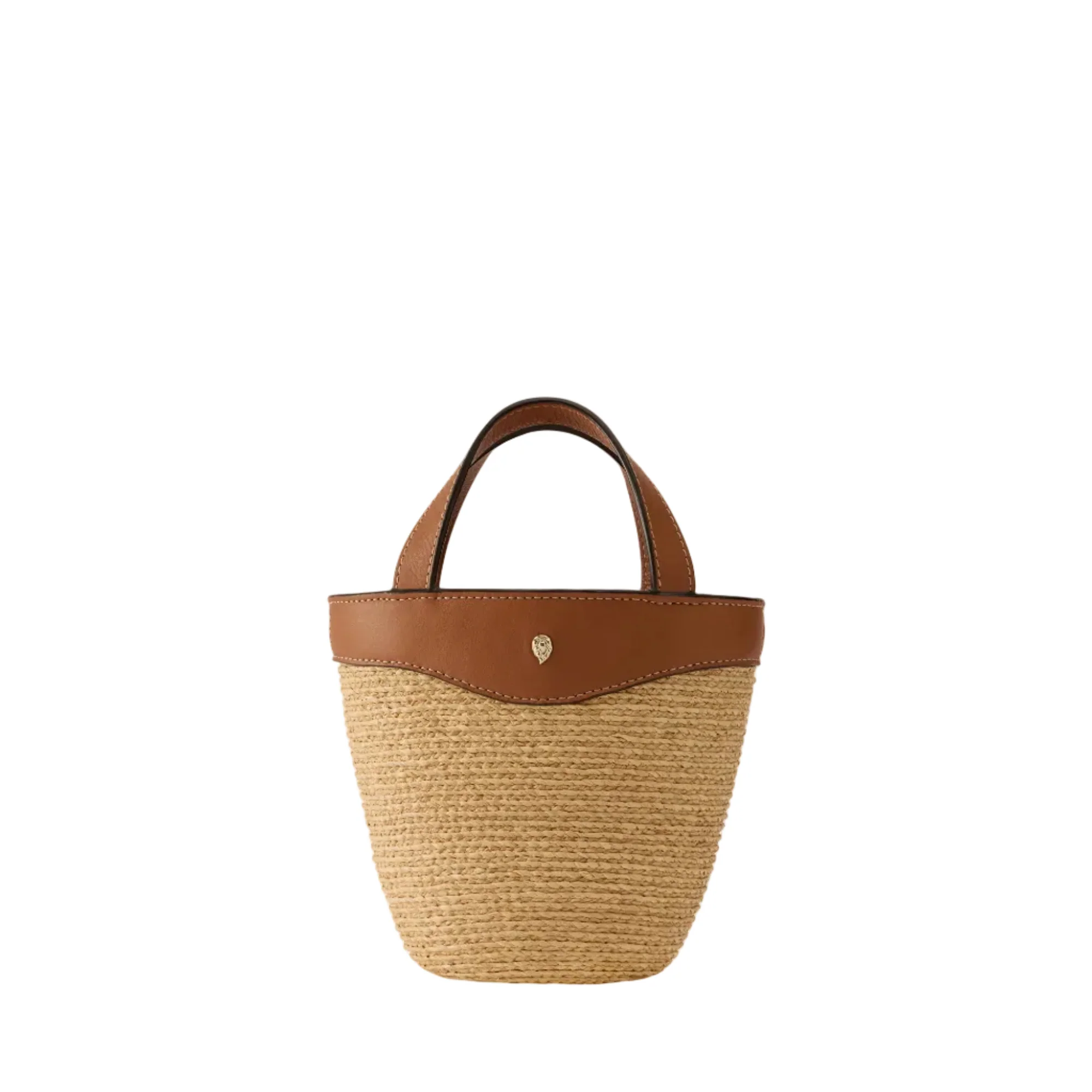 Ama Raffia Braid Basket