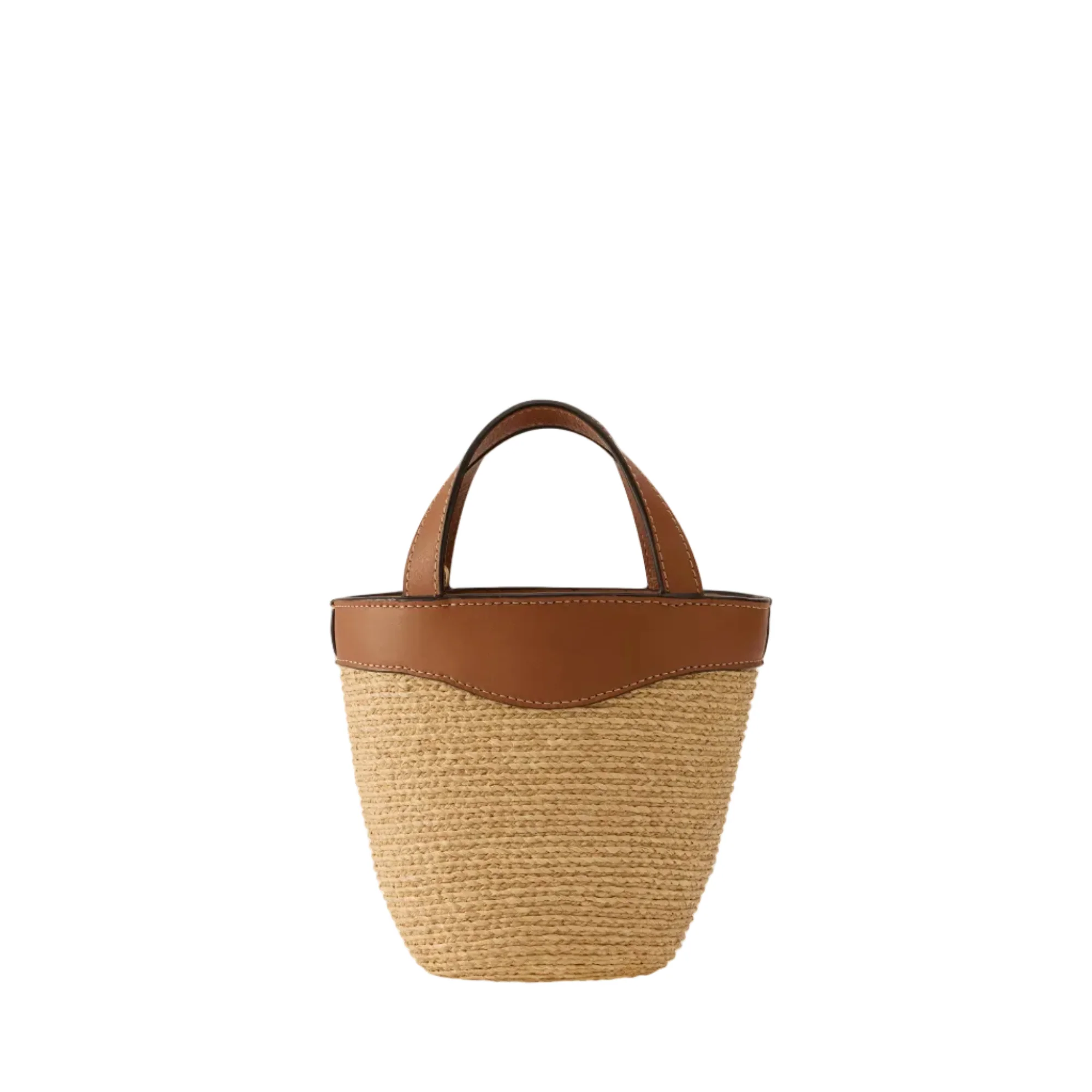 Ama Raffia Braid Basket