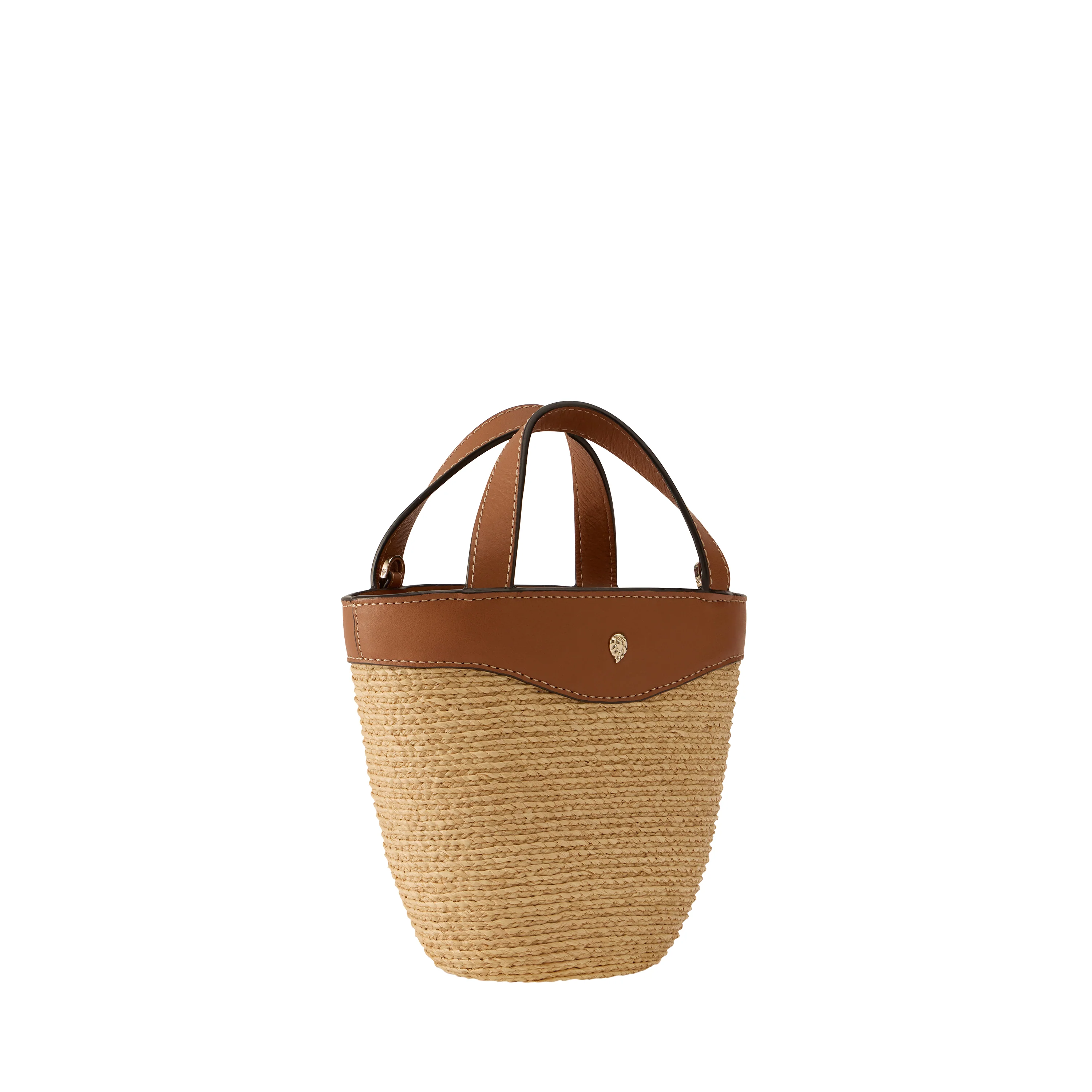 Ama Raffia Braid Basket