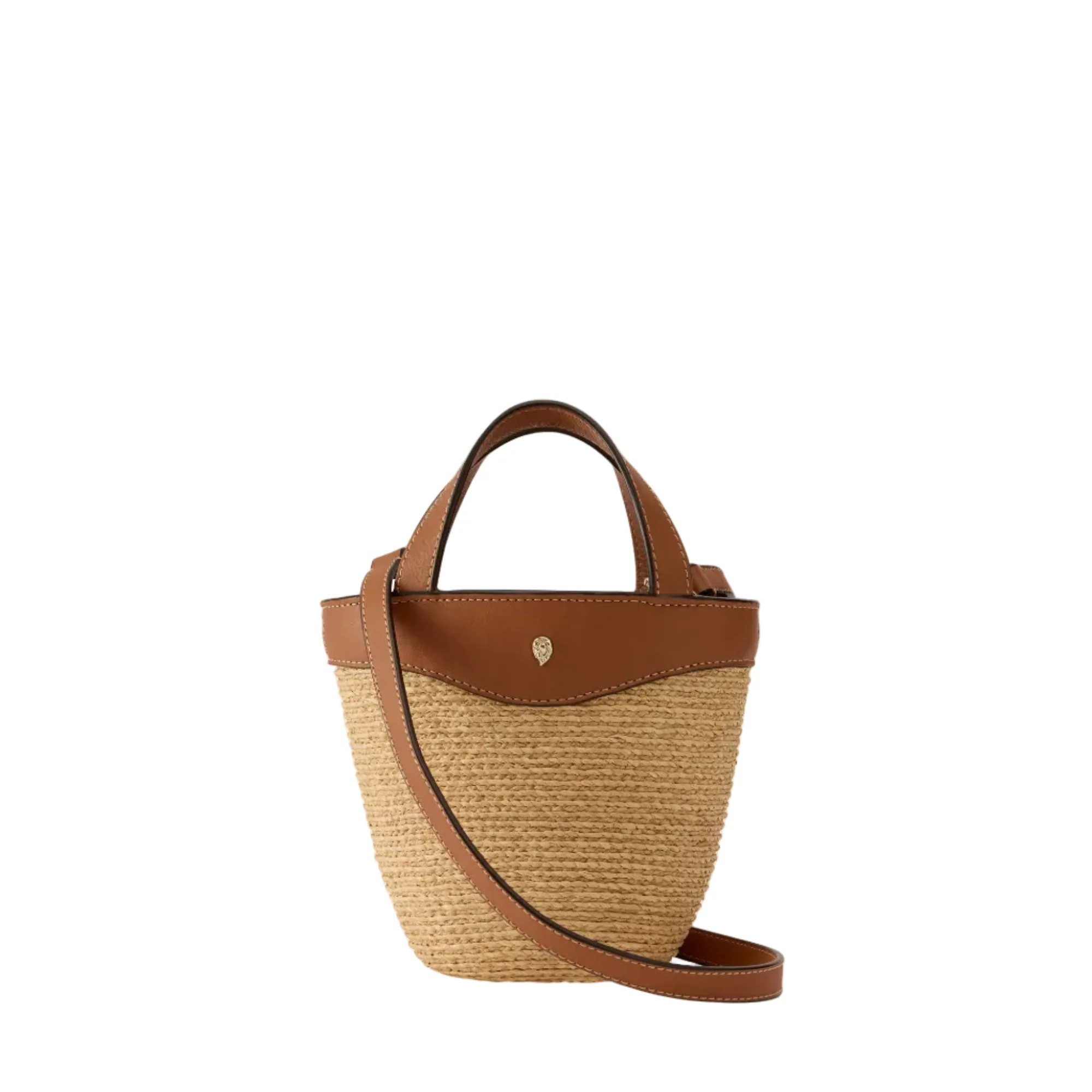Ama Raffia Braid Basket