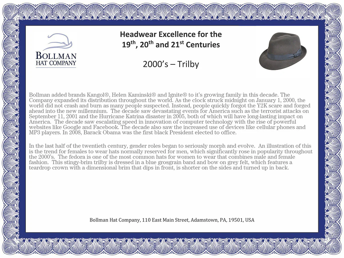 3116-2000s-bollman-heritage-collection-trilby-8.webp 2000s Bollman Heritage Collection Trilby