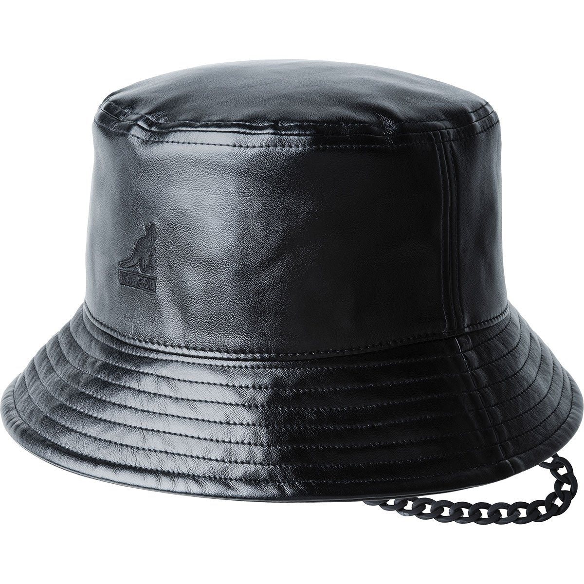 Chain Faux Leather Bucket