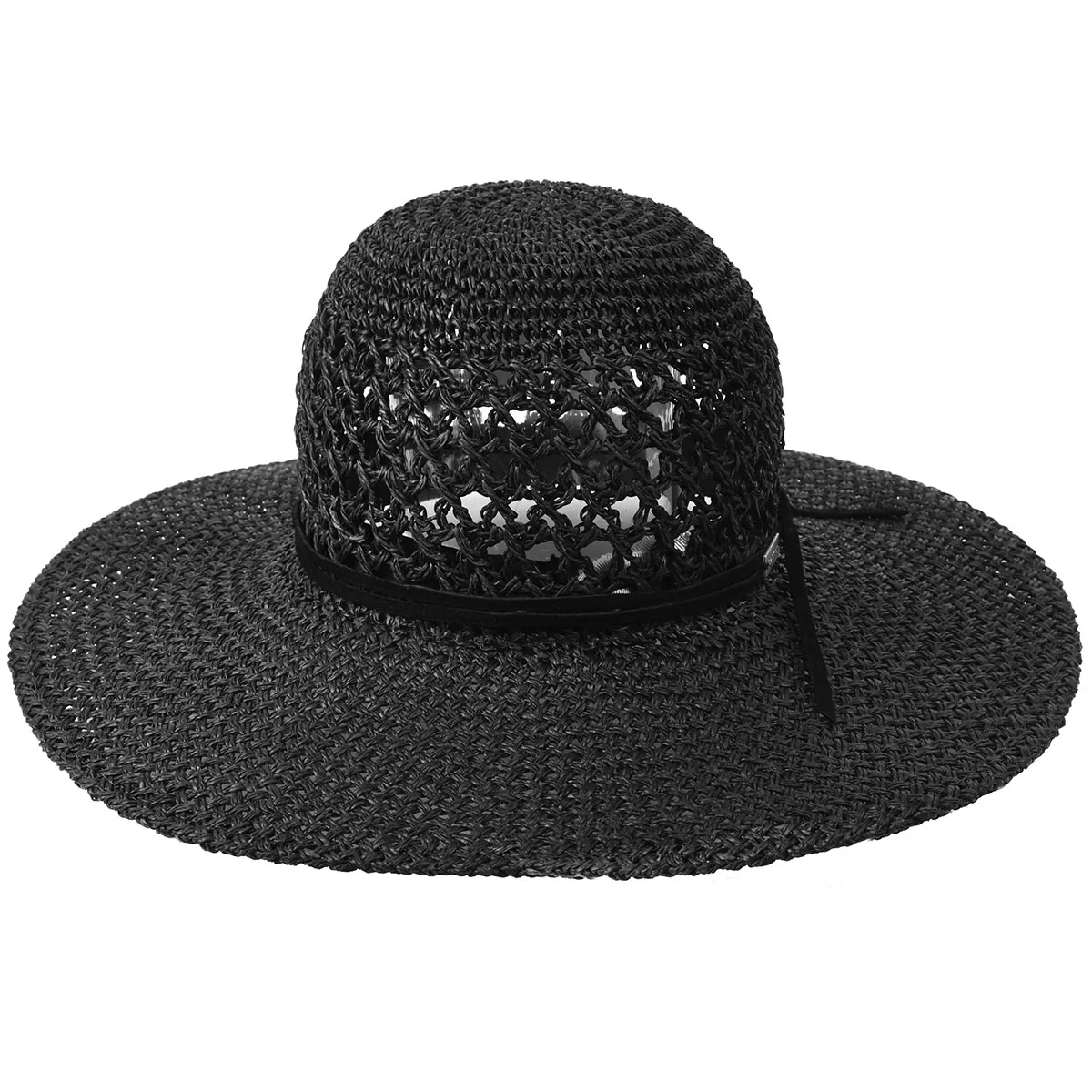 Coretta Wide Brim Floppy Hat