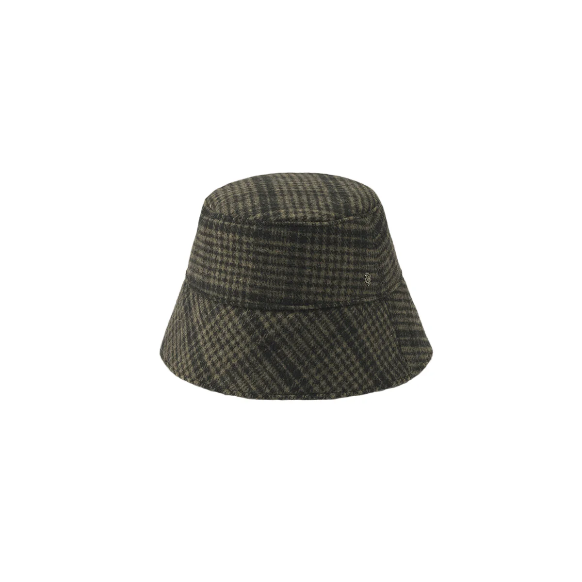 Calvin Wool Blend Check Bucket
