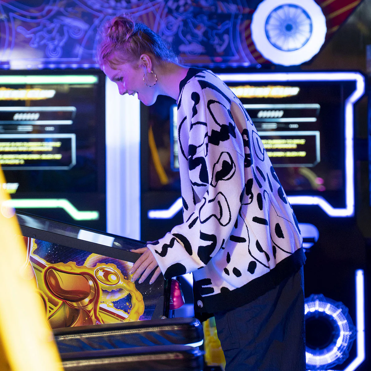 Graffiti Cardigan
