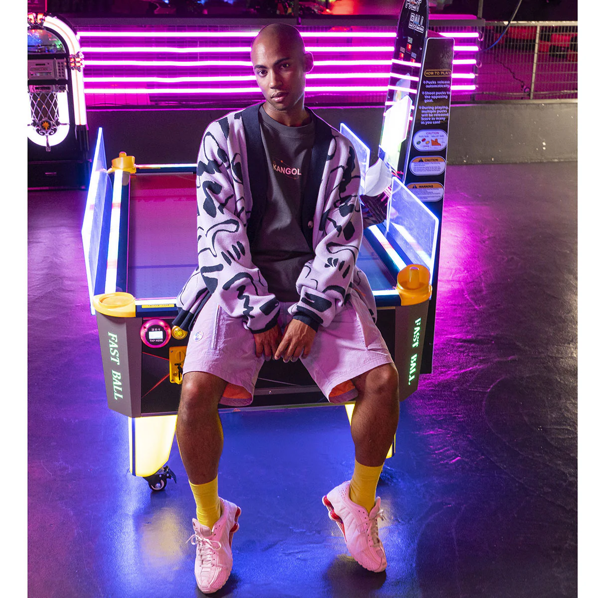 Graffiti Cardigan