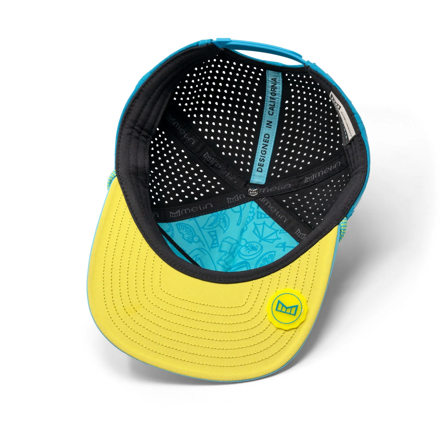8977-hydro-coronado-brick-baseball-cap-blue-lagoon-5.webp Hydro Coronado Brick Baseball Cap - Blue Lagoon