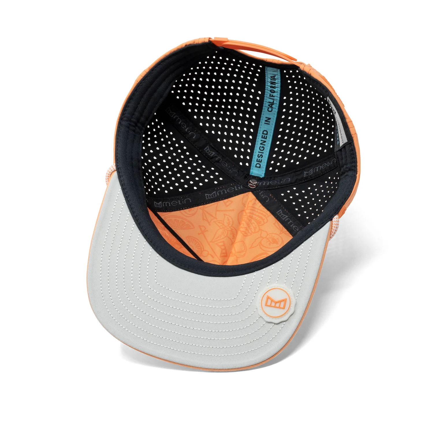 Hydro Coronado Brick Baseball Cap - Cantaloupe Cooler