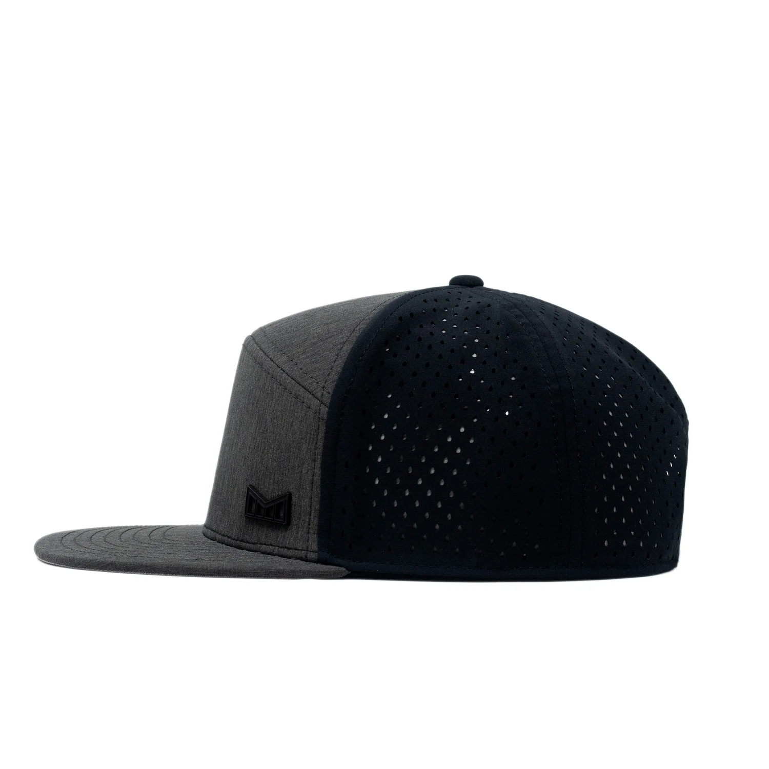 Hydro Trenches Icon Baseball Cap - Heather Charcoal/Black